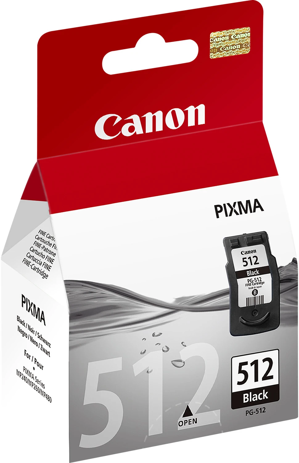 Canon Tintendruckkopf schwarz HC (2969B001, PG-512)