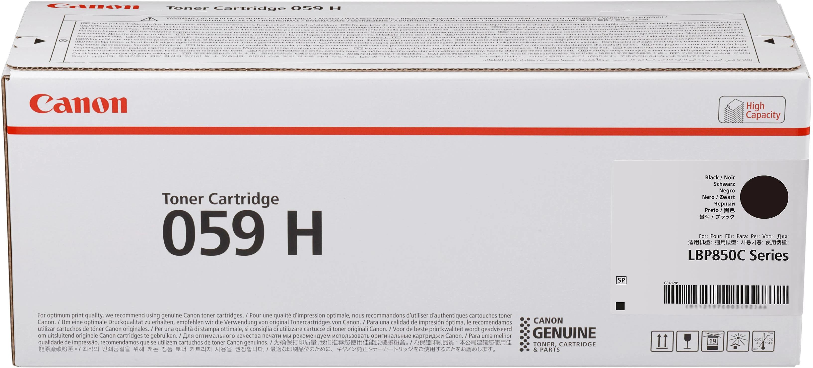 Canon Toner-Kartusche schwarz (3627C001, 059H)