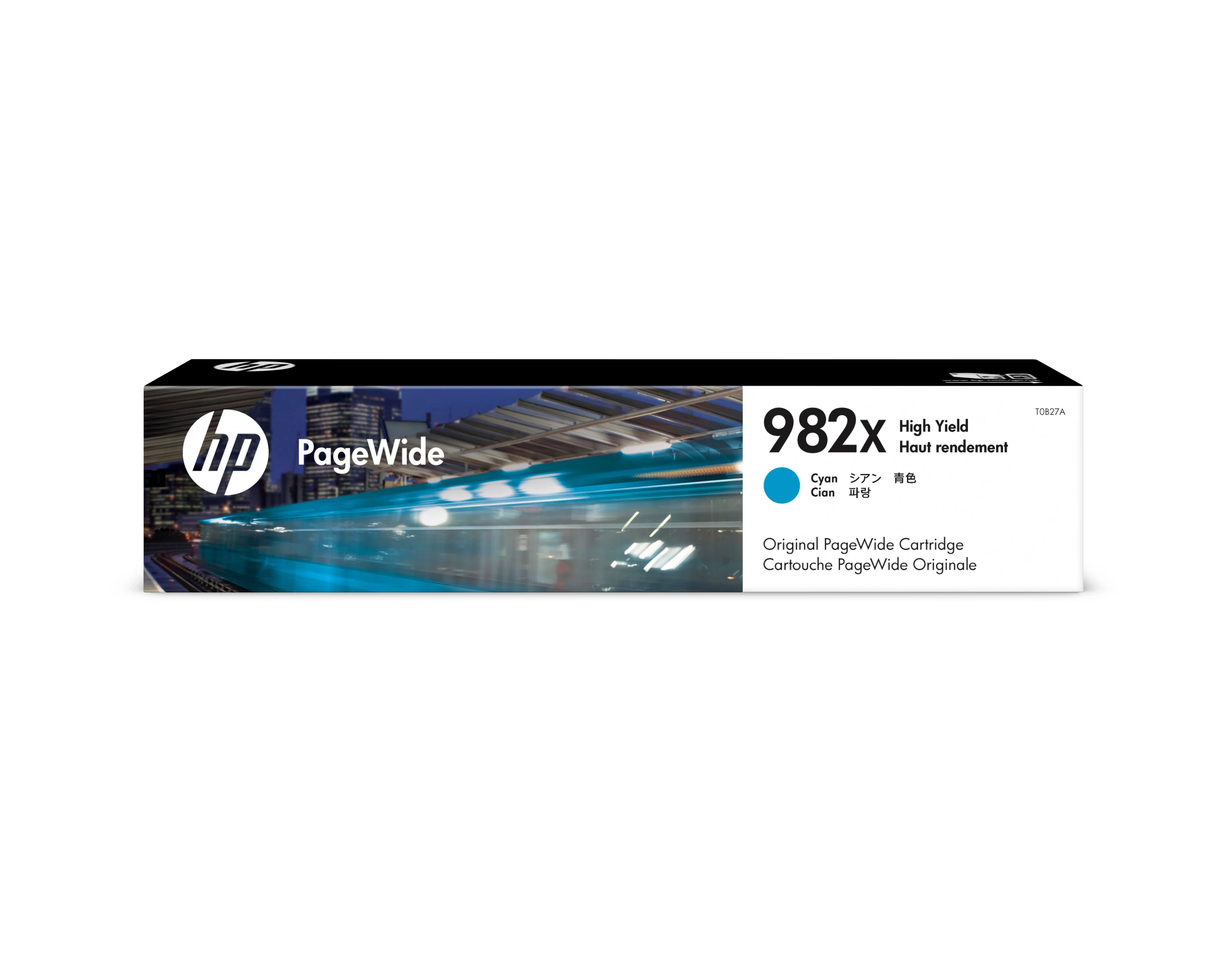 HP Tintendruckkopf cyan HC (T0B27A, 982X)