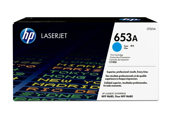 HP Toner-Kartusche cyan (CF321A, 653A)
