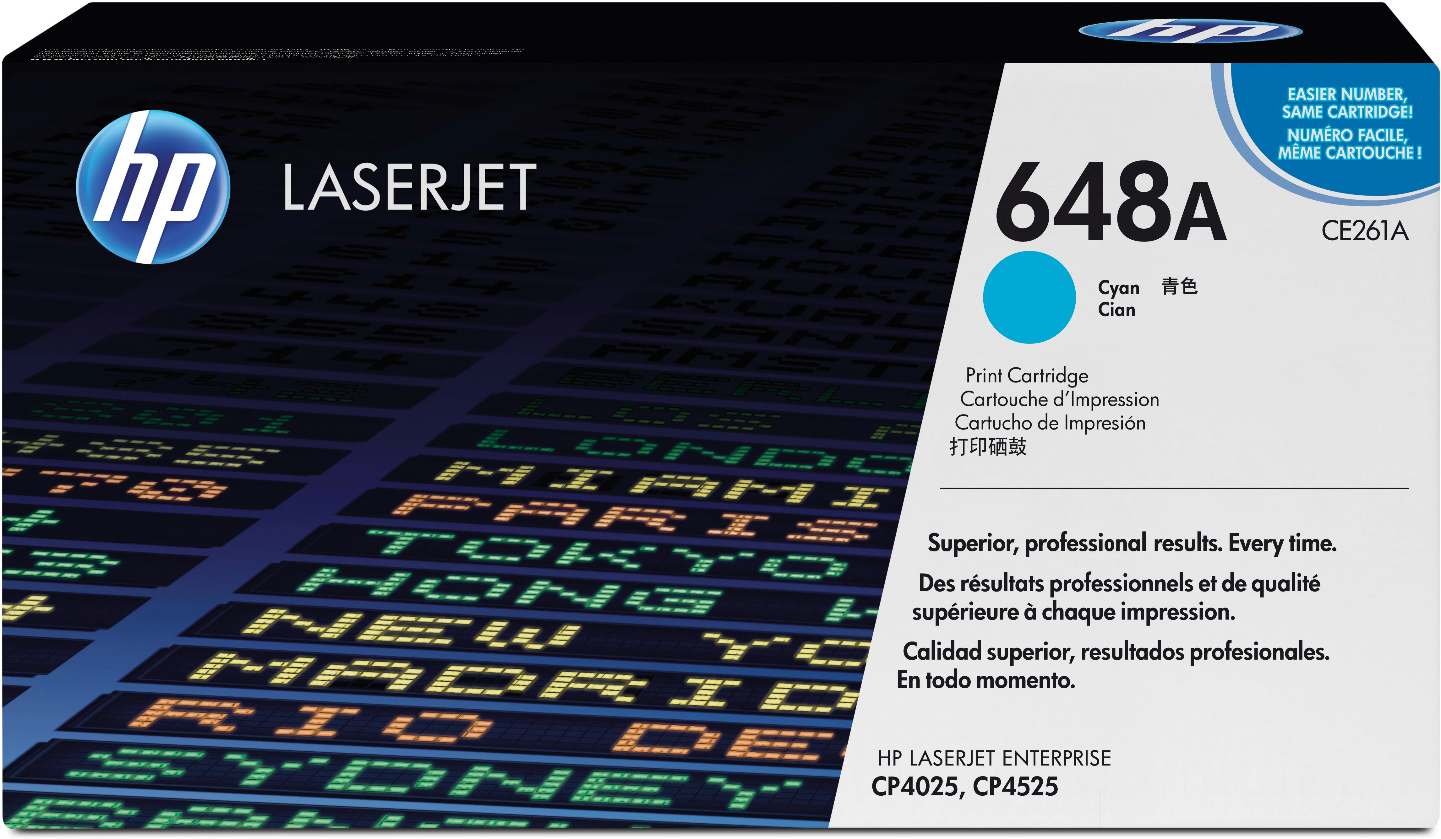 HP Toner-Kartusche cyan (CE261A, 648A)