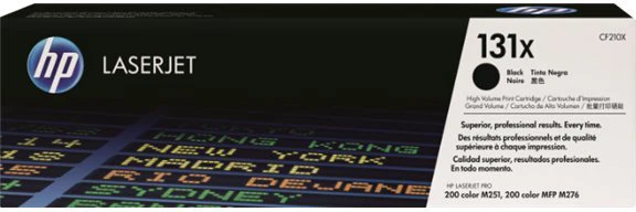 HP Toner-Kartusche schwarz HC (CF210X, 131X)