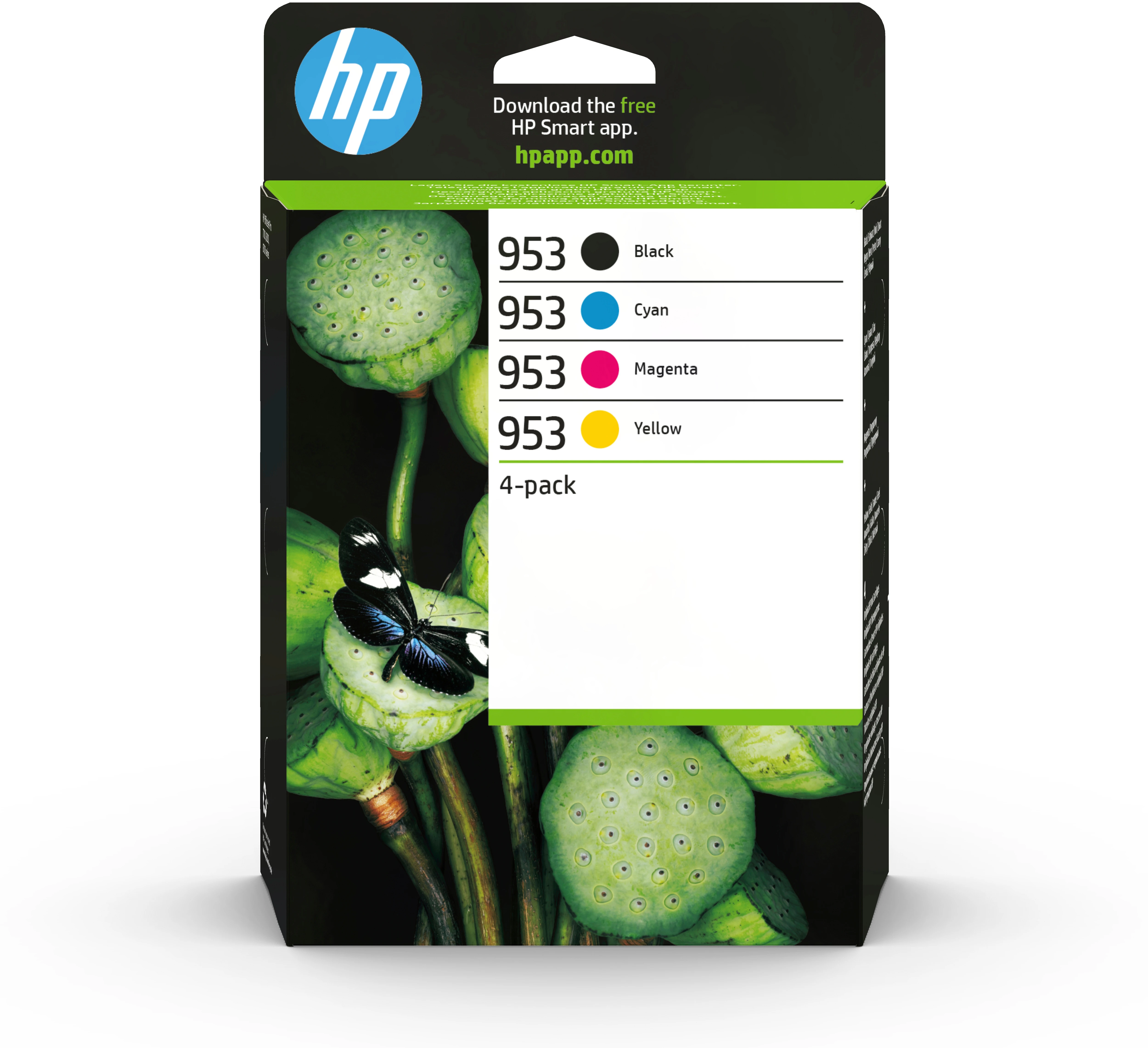 HP Tintenpatrone gelb, magenta, schwarz, cyan (6ZC69AE, 953)