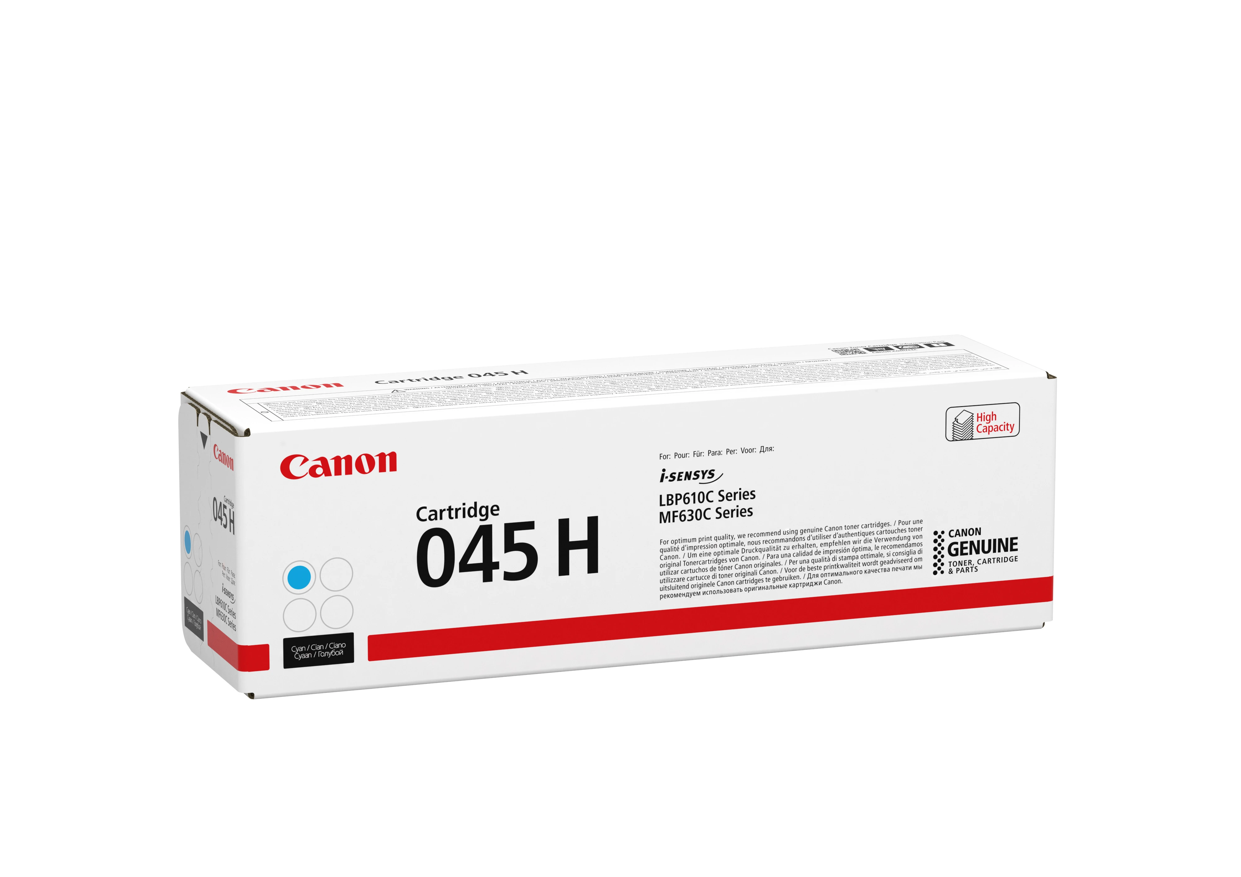 Canon Toner-Kartusche cyan HC (1245C002, 045H)