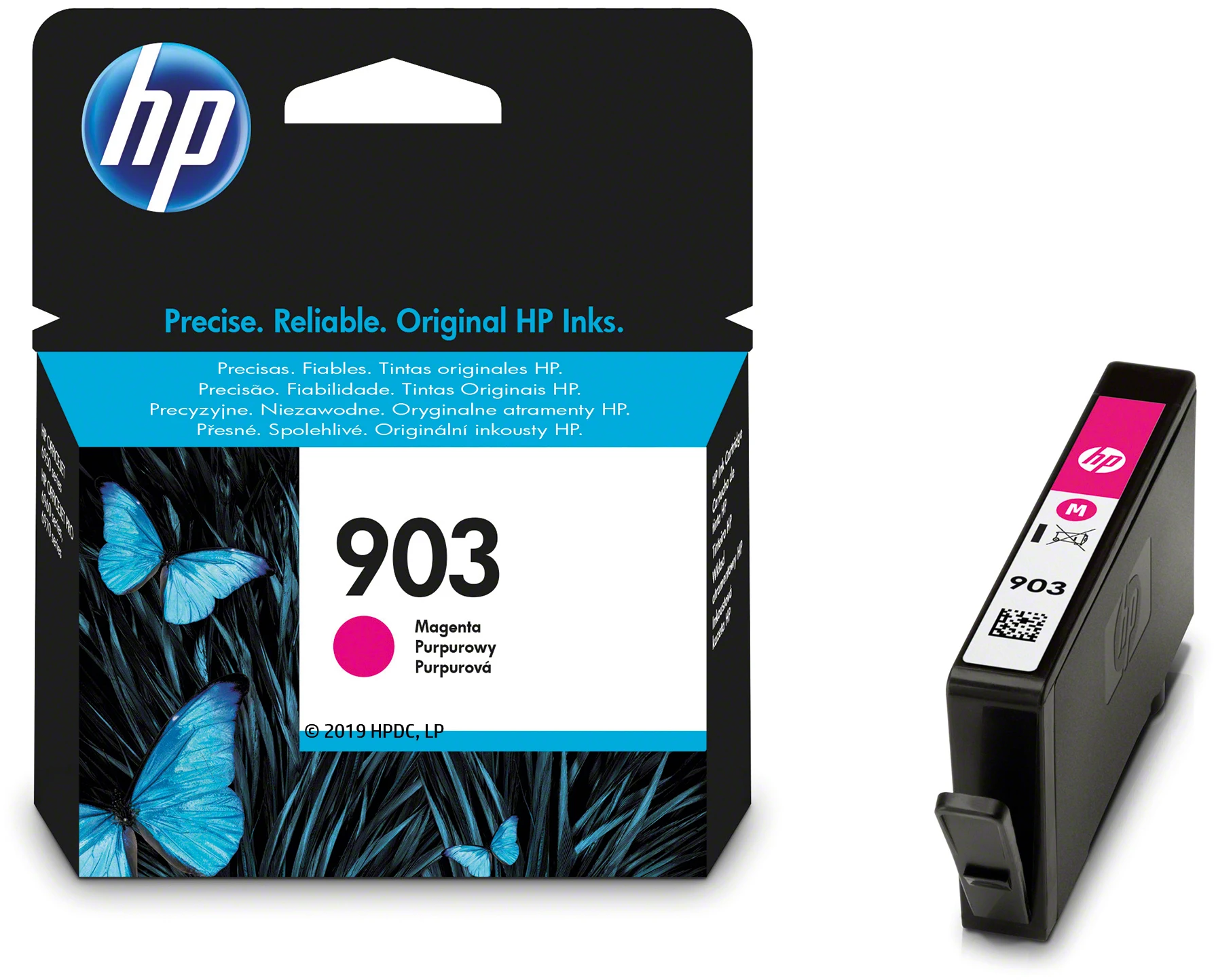 HP Tintenpatrone magenta (T6L91AE, 903)