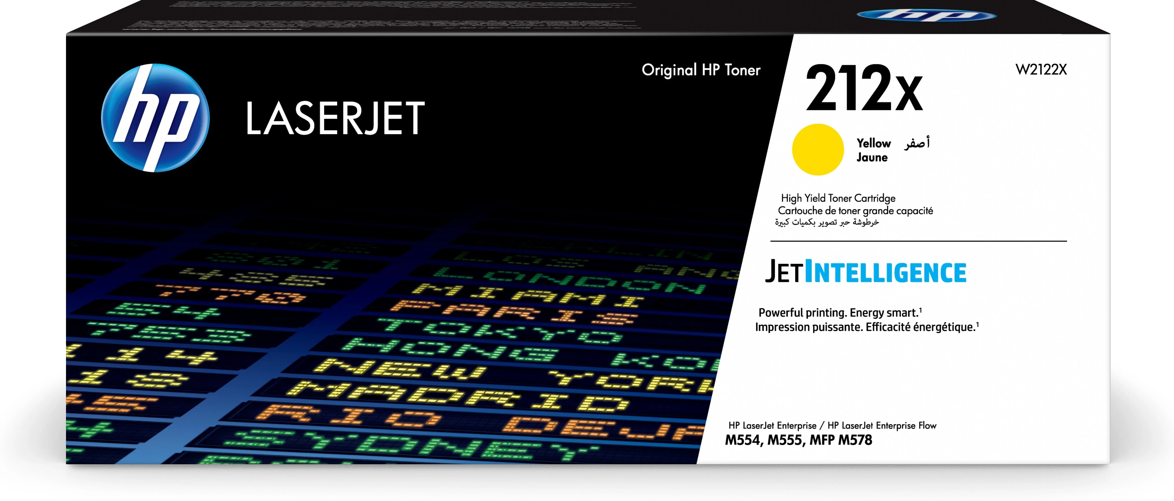 HP Toner-Kartusche gelb HC (W2122X, 212X)