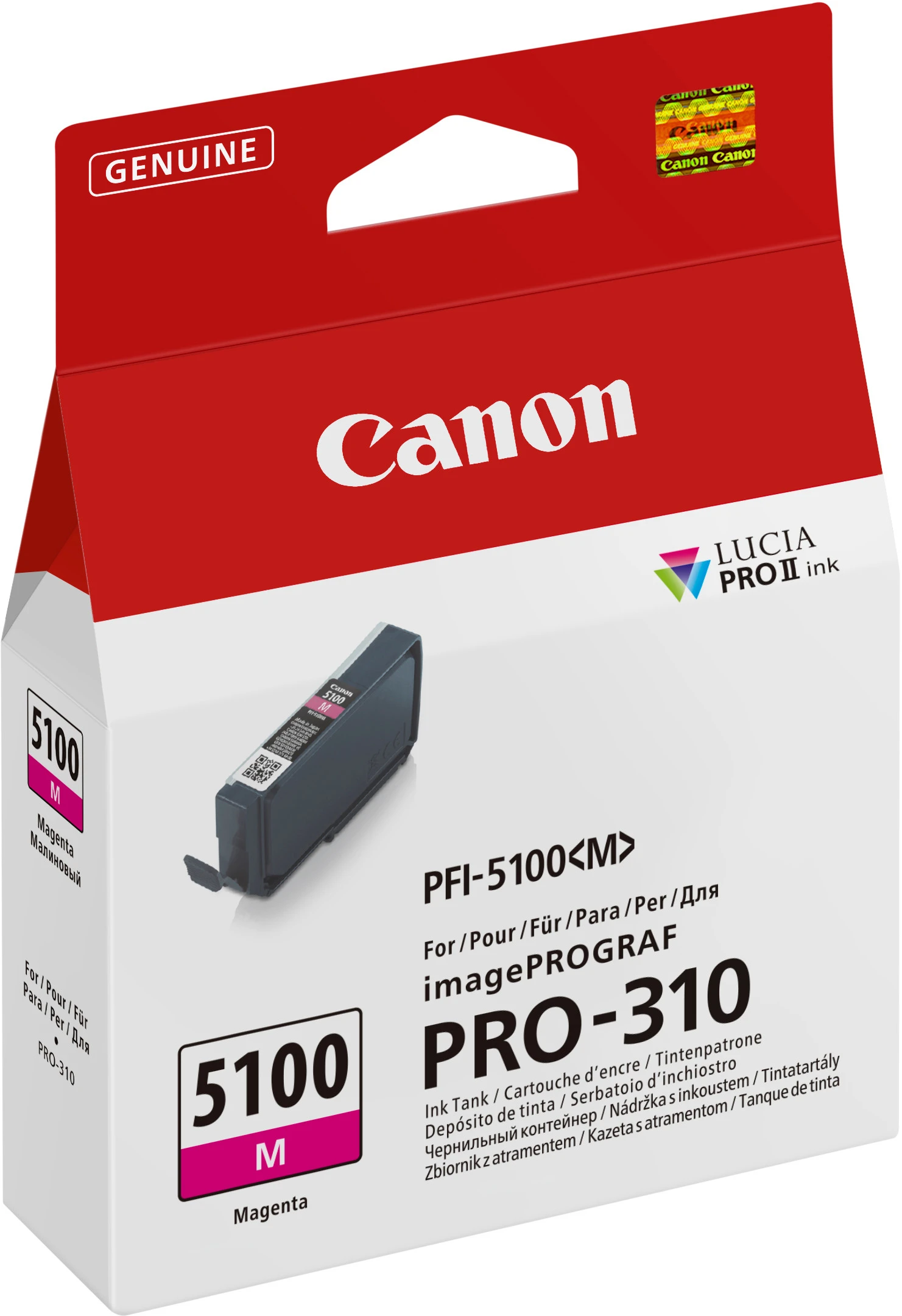 Canon Tintenpatrone magenta (6954C001, PFI-5100M)