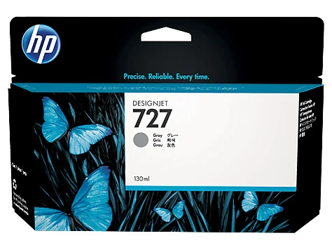 HP Tintenpatrone grau HC (B3P24A, 727)