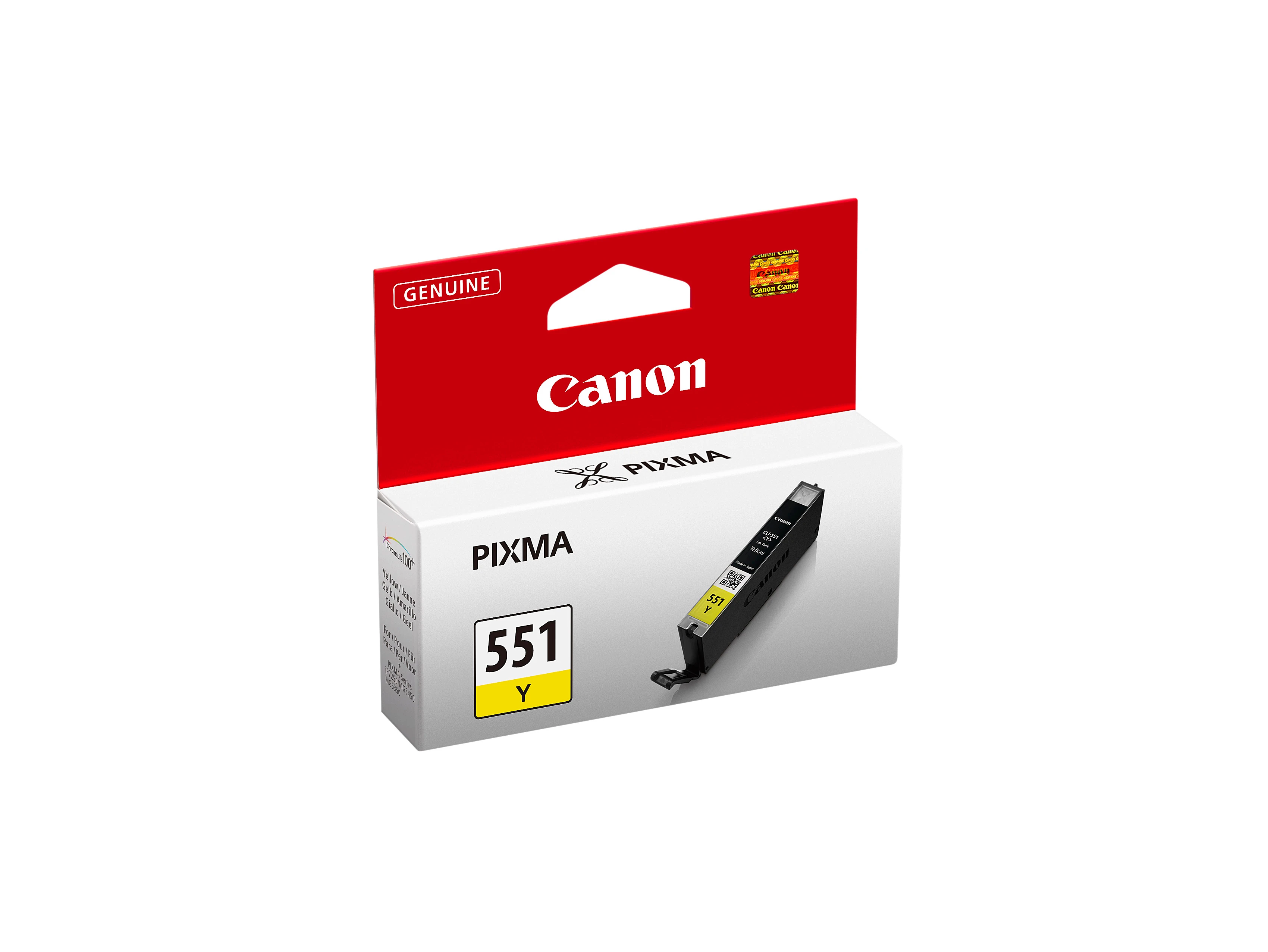 Canon Tintenpatrone gelb (6511B001, CLI-551Y)