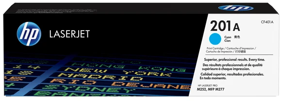 HP Toner-Kartusche cyan (CF401A, 201A)