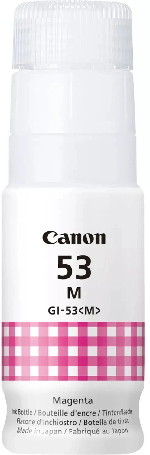 Canon Tintennachfüllfläschchen magenta (4681C001, GI-53M)