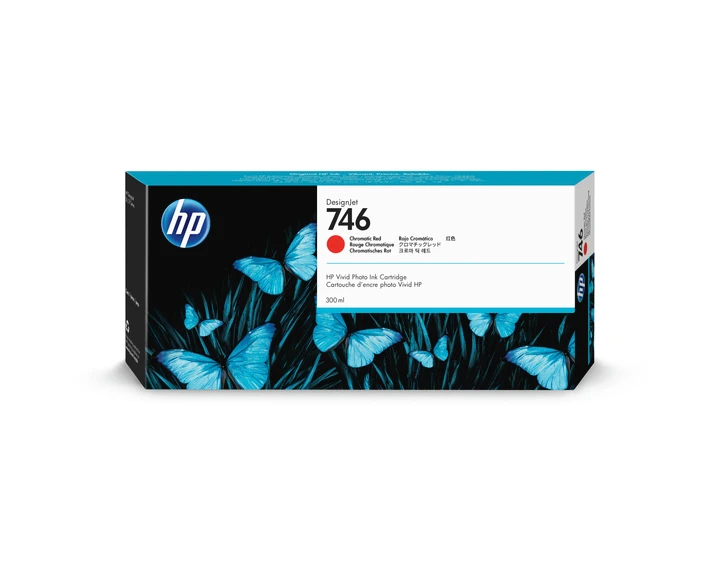 HP Tintenpatrone chromatic rot (P2V81A, 746)