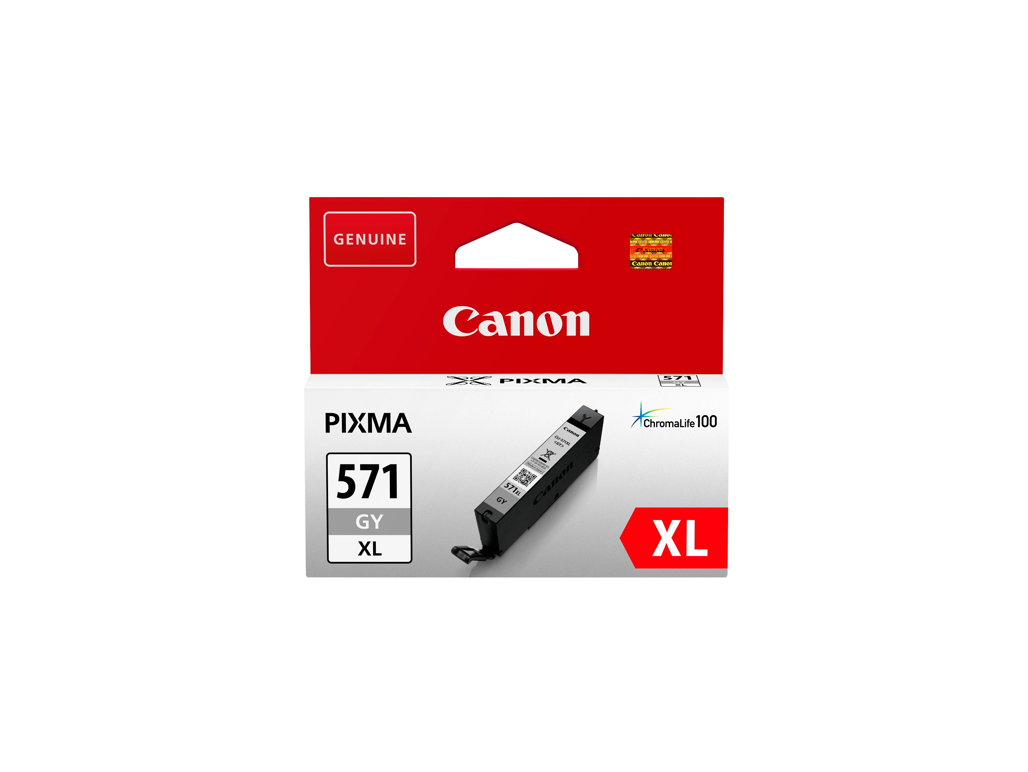 Canon Tintenpatrone grau (0335C001, CLI-571XLGY)