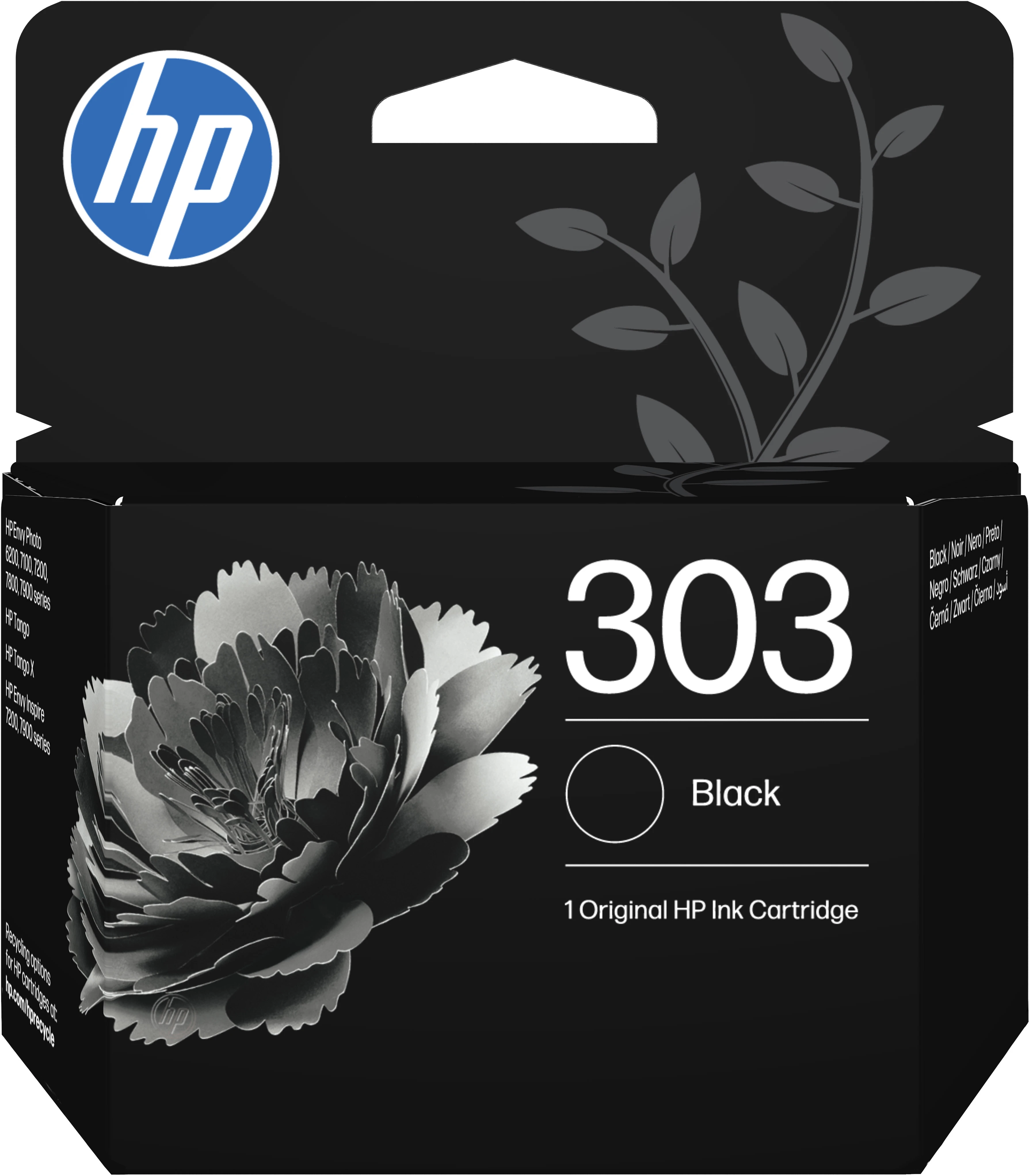 HP Tintenpatrone 303 schwarz T6N02AE#LS1 Envy Photo 6230 200 Seiten