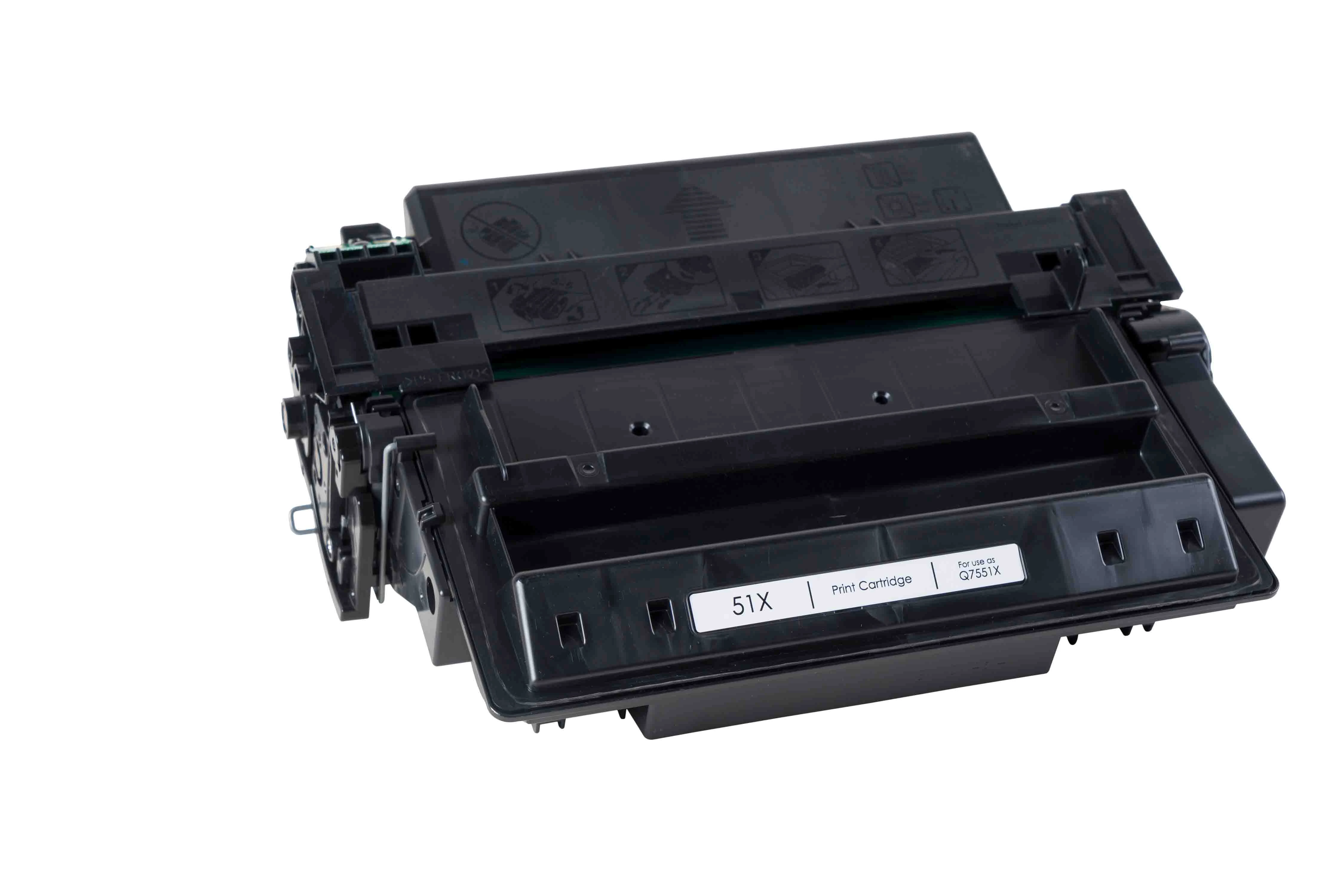 Tonrec Toner-Kartusche schwarz HC (02010) ersetzt 51X