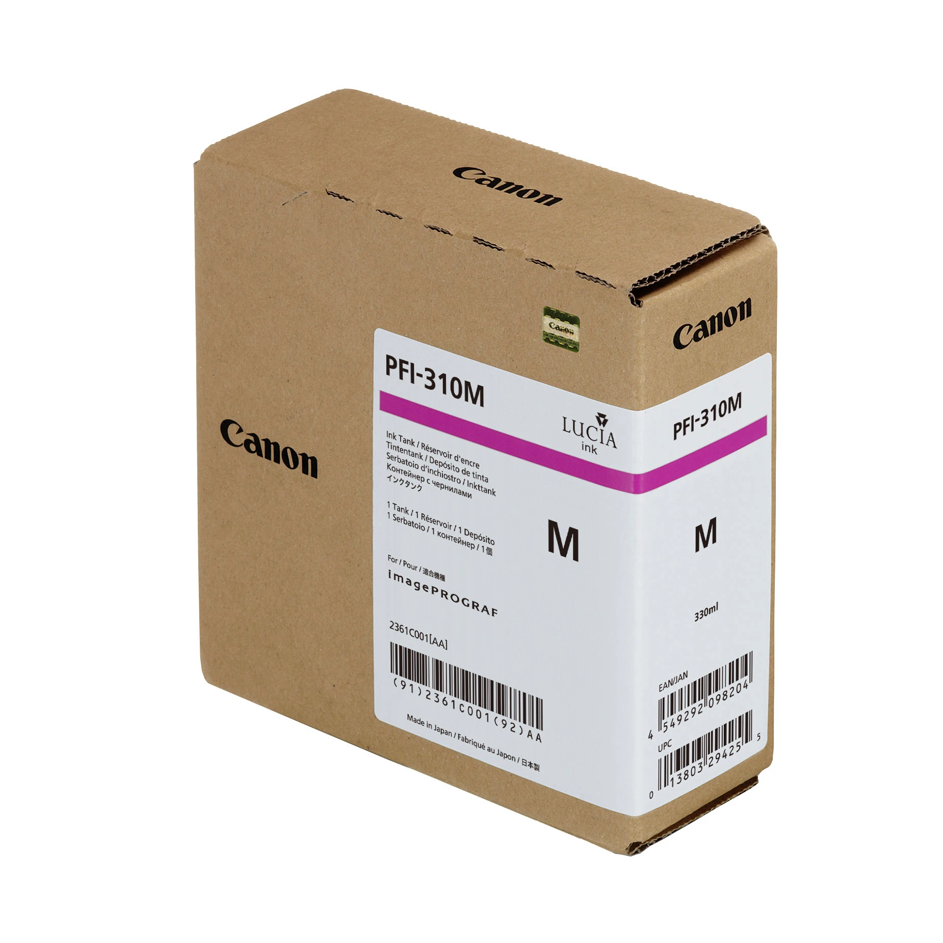 Canon Tintenpatrone magenta HC (2361C001, PFI-310M)