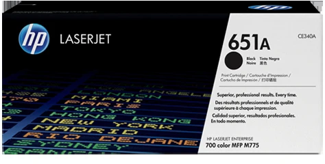 HP Toner-Kartusche schwarz (CE340A, 651A)