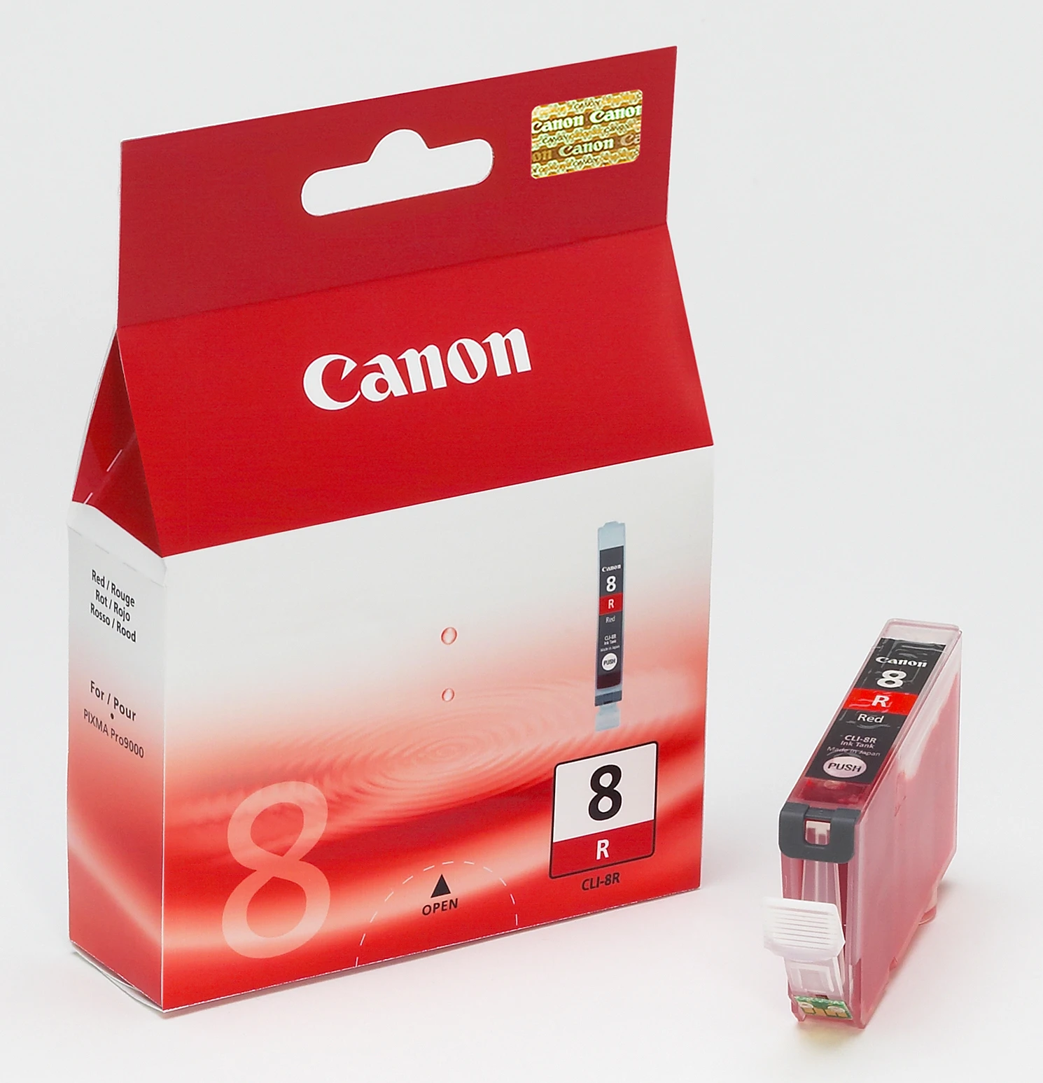 Canon Tintenpatrone rot (0626B001, CLI-8R)