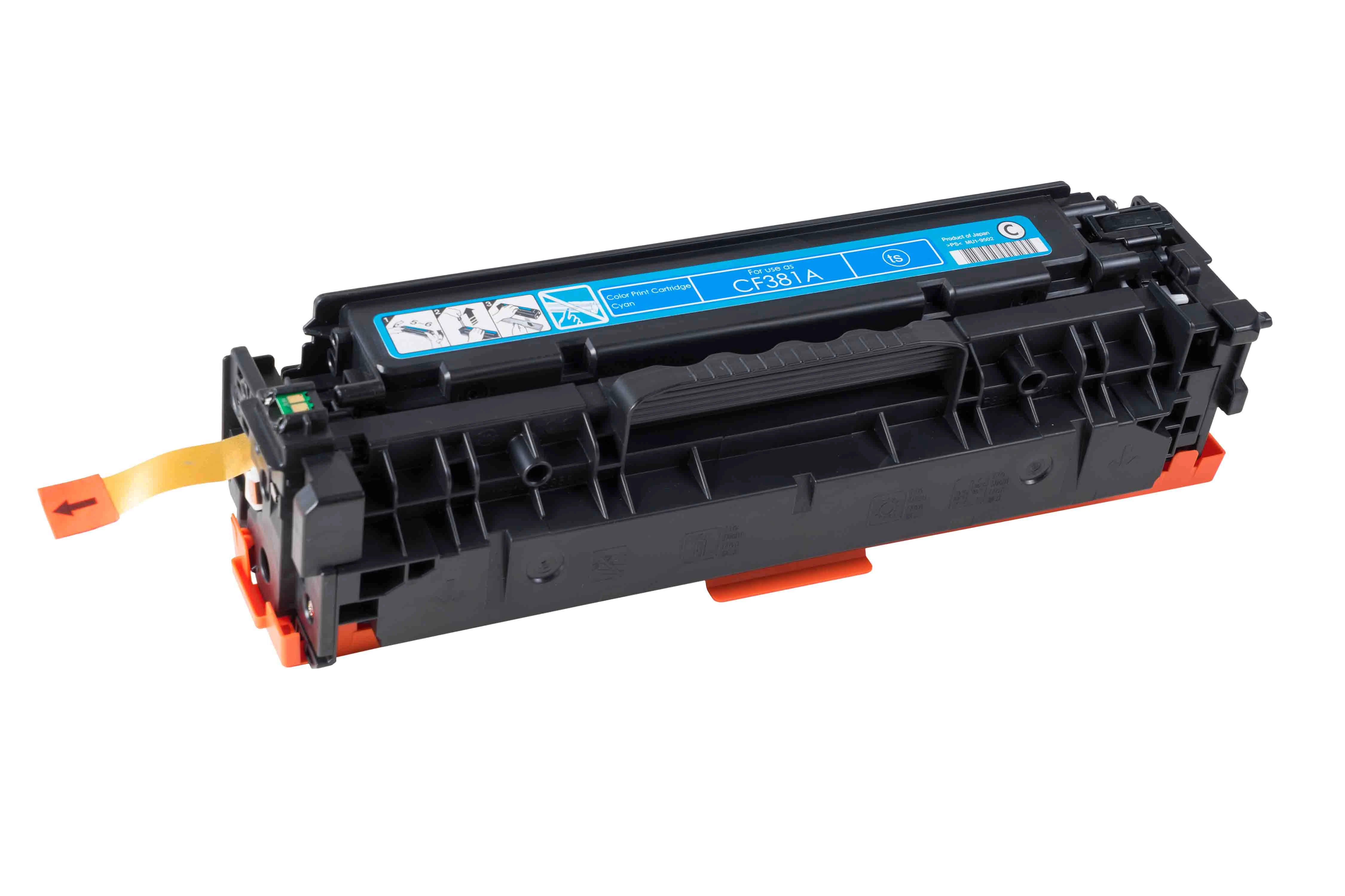 Tonrec Toner-Kartusche cyan (RMCCF381A) ersetzt 312A