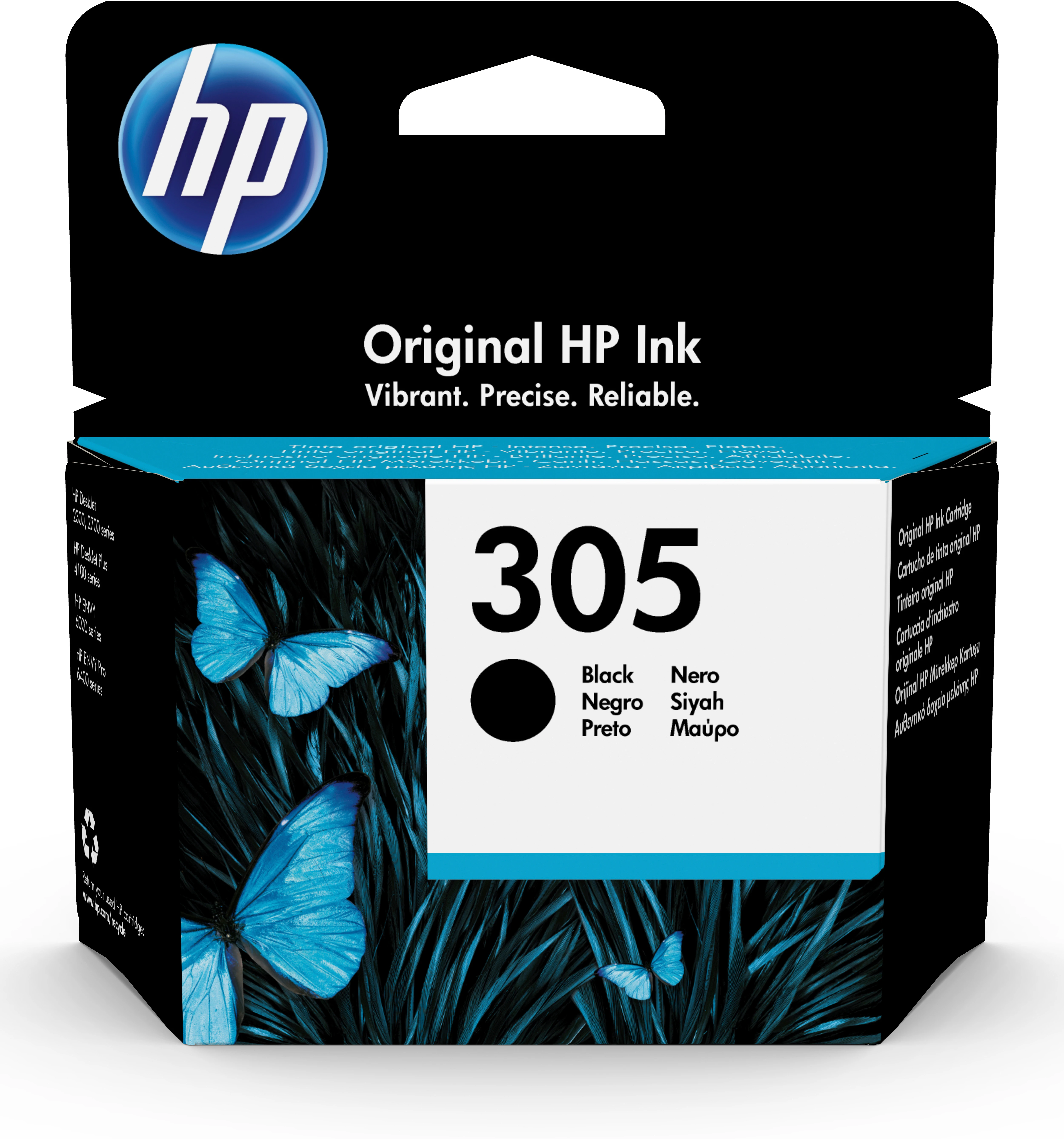 HP Tintendruckkopf schwarz (3YM61AE#UUS, 305)