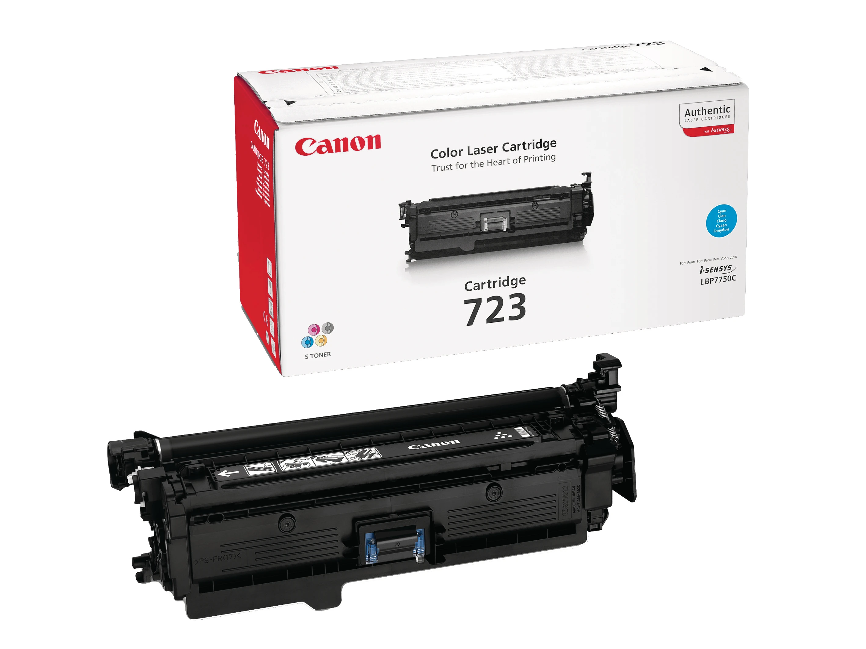 Canon Toner-Kartusche cyan (2643B002, 723)