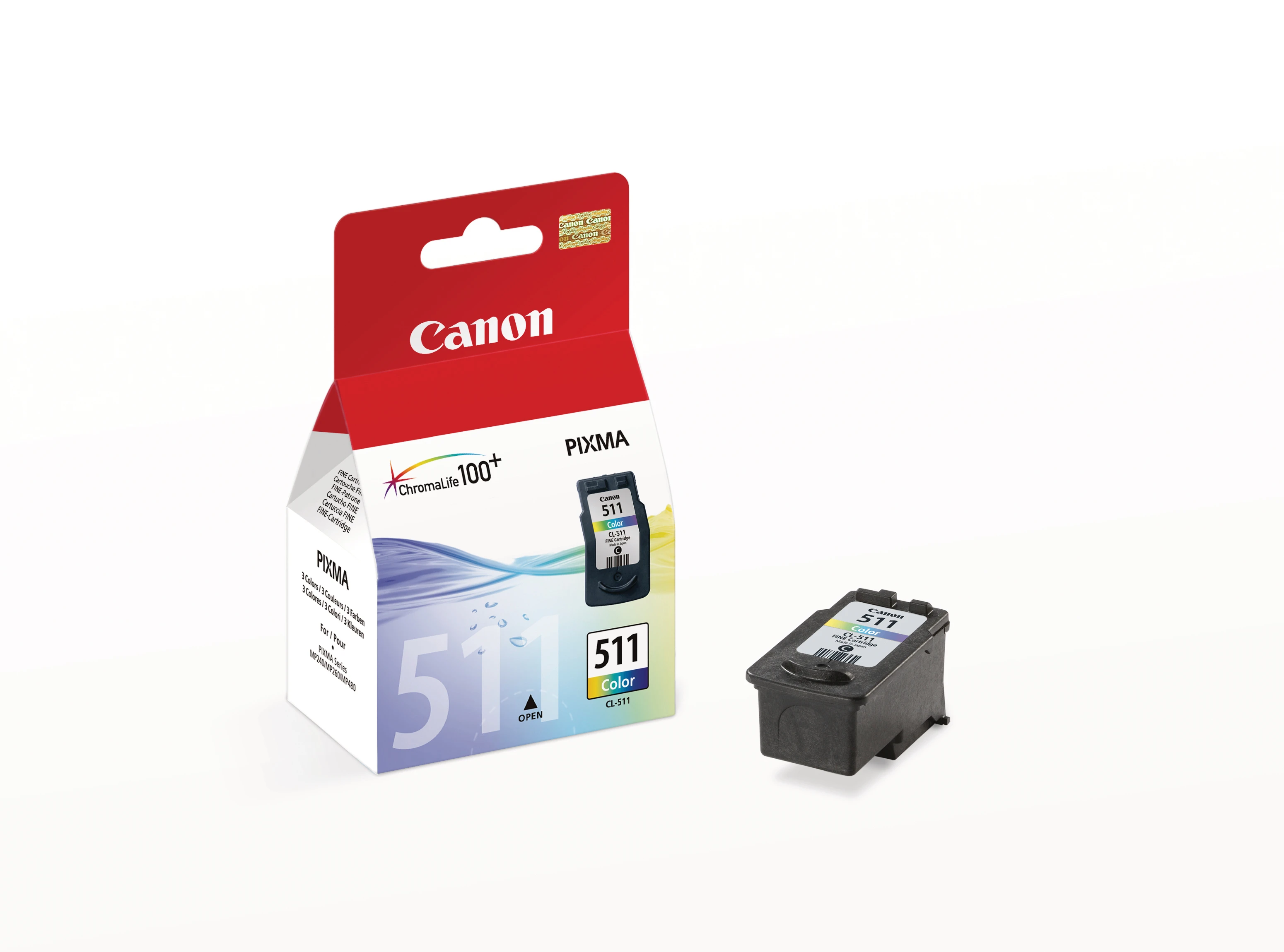 Canon Tintendruckkopf 3-farbig (2972B001, CL-511)