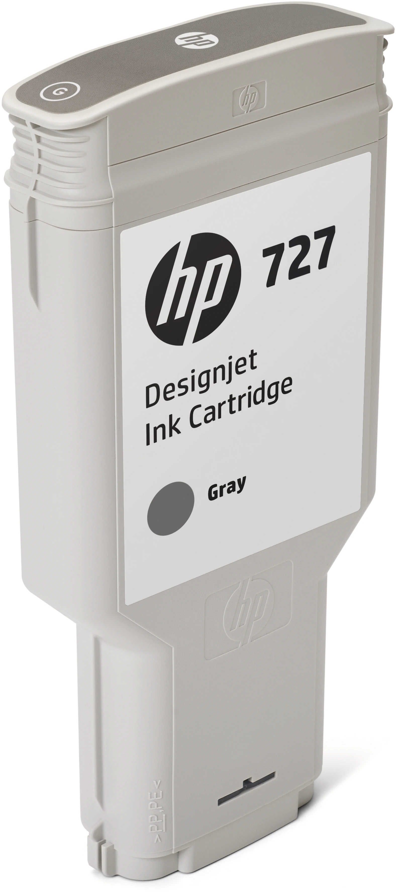 HP Tintenpatrone grau HC plus (F9J80A, 727)