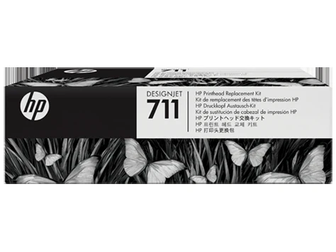 HP Tintendruckkopf gelb, magenta, schwarz, cyan (C1Q10A, 711)
