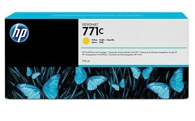 HP Tintenpatrone gelb (B6Y10A, 771)