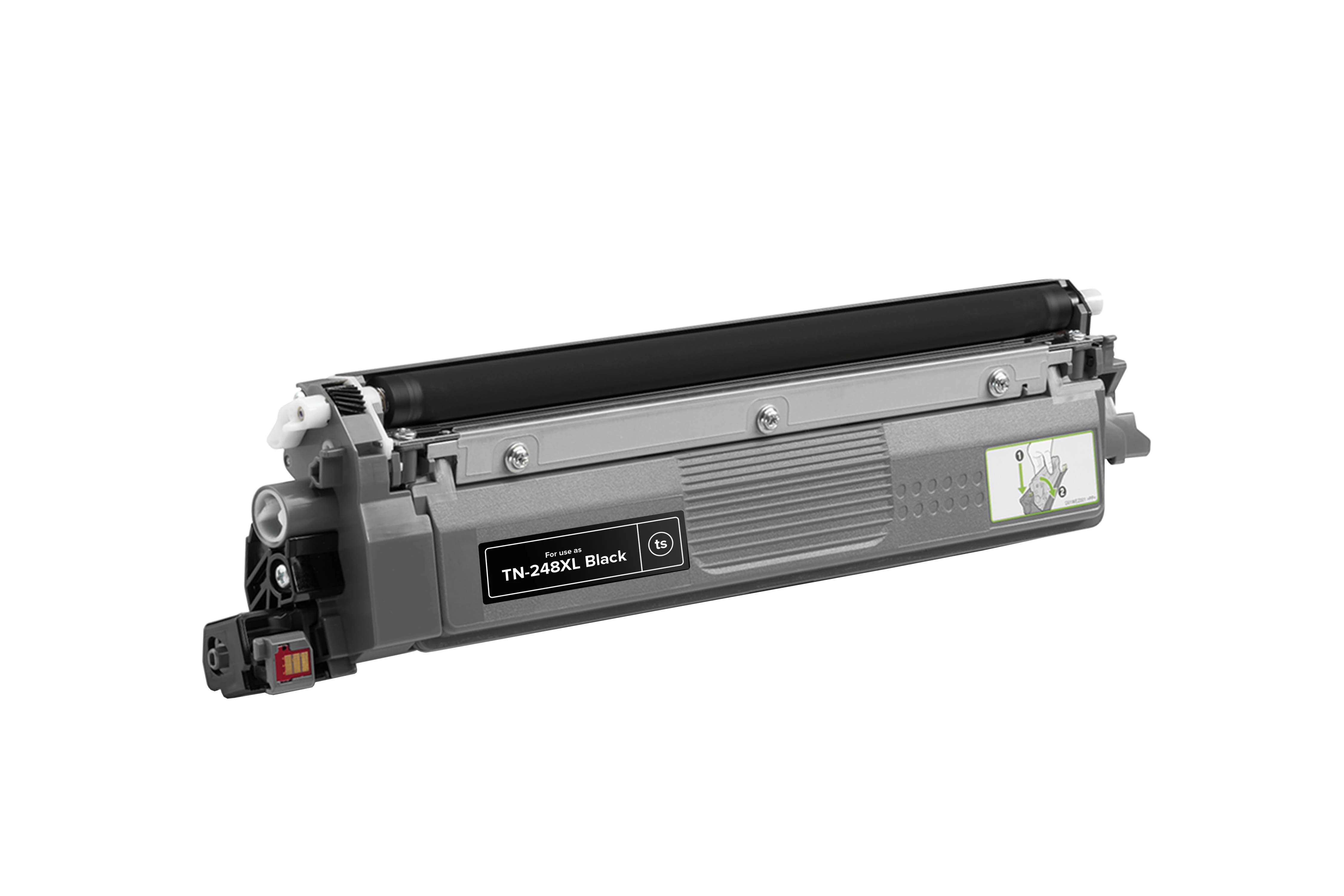 Tonrec Toner-Kit schwarz HC (RMCTN248BK-XL) ersetzt TN-248XLBK
