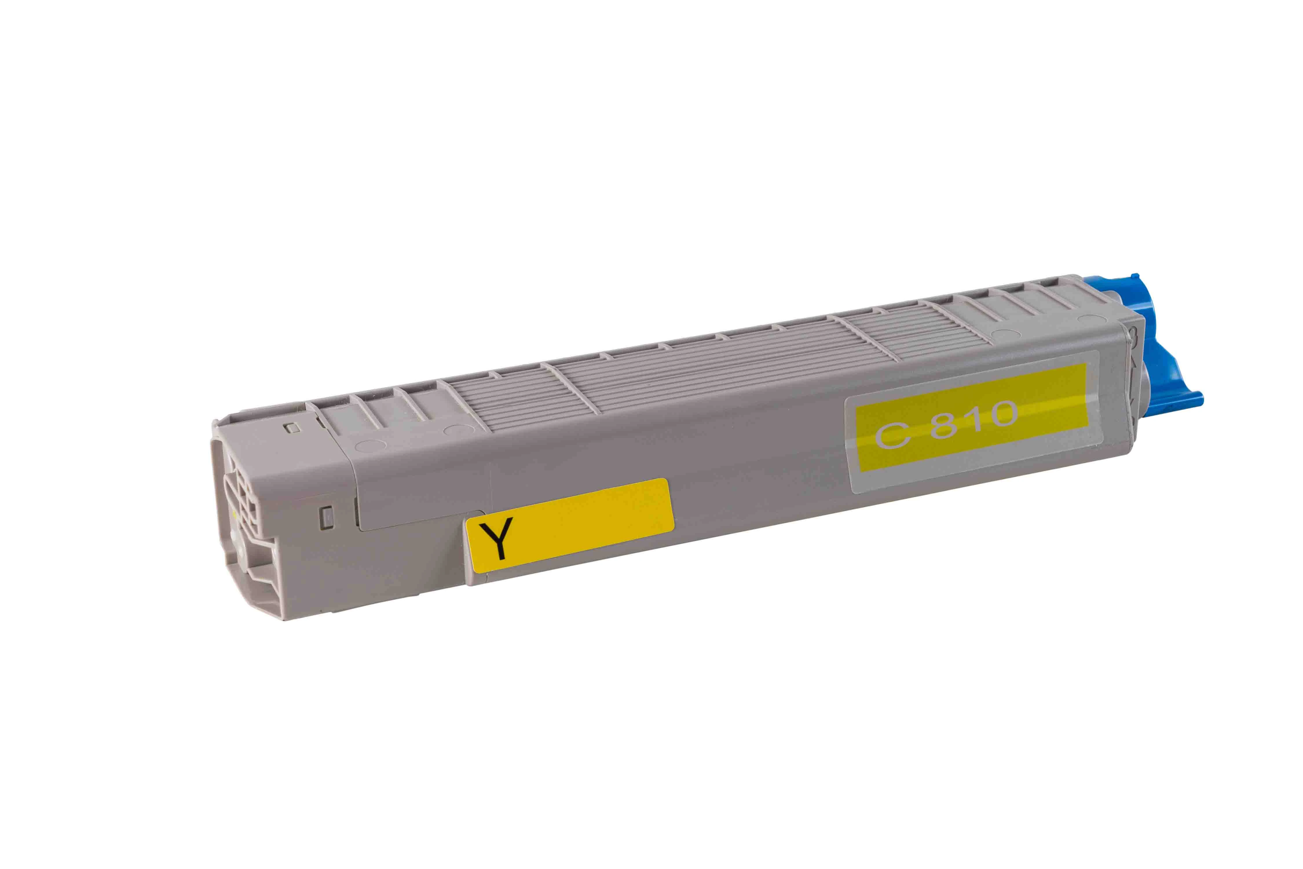 Tonrec Toner-Kit gelb (RMCC810Y) ersetzt 44059105