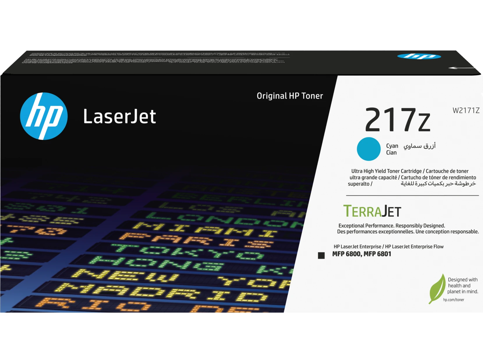 HP Toner-Kartusche cyan (W2171Z, 217Z)