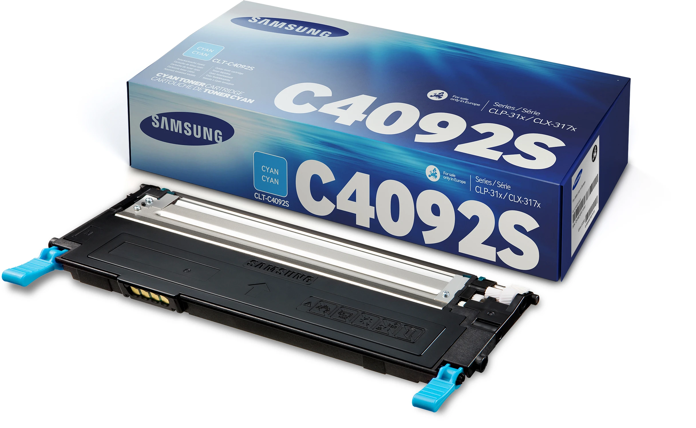 Samsung Toner-Kartusche cyan (SU005A, C4092)