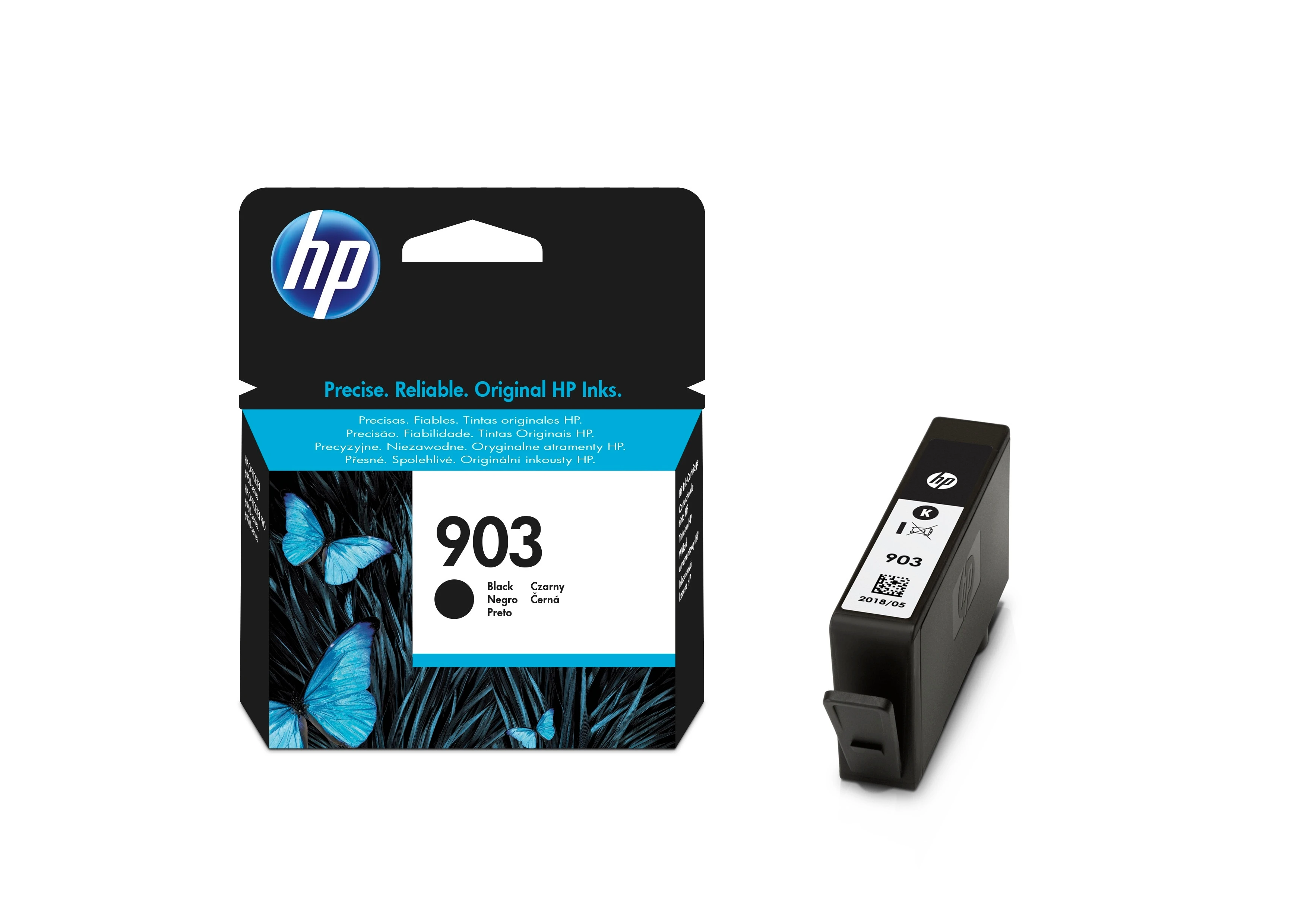 HP Tintenpatrone schwarz (T6L99AE, 903)