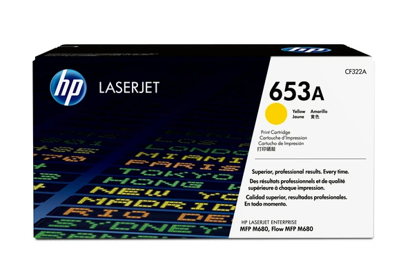 HP Toner-Kartusche gelb (CF322A, 653A)