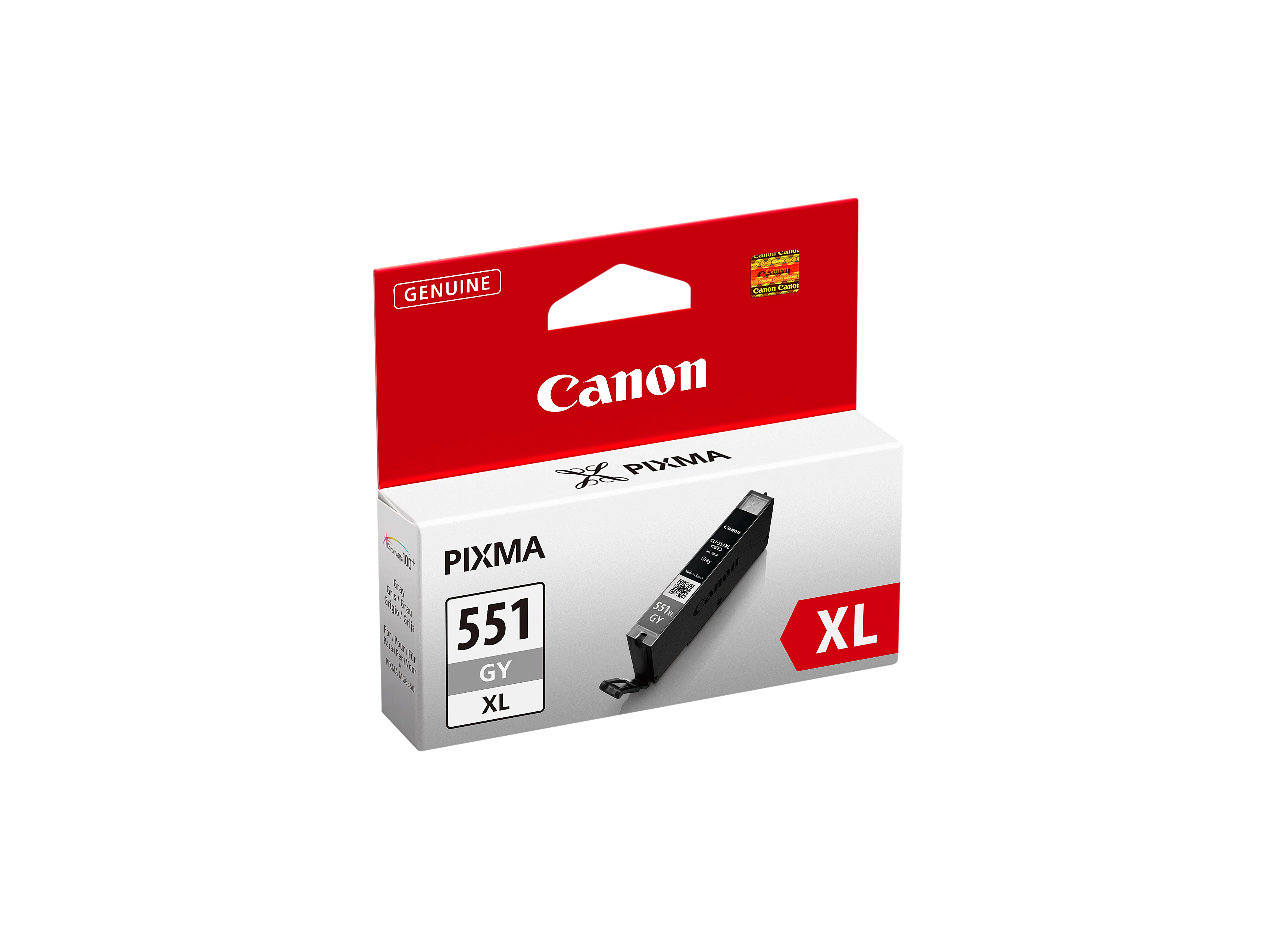 Canon Tintenpatrone grau HC (6447B001, CLI-551GYXL)