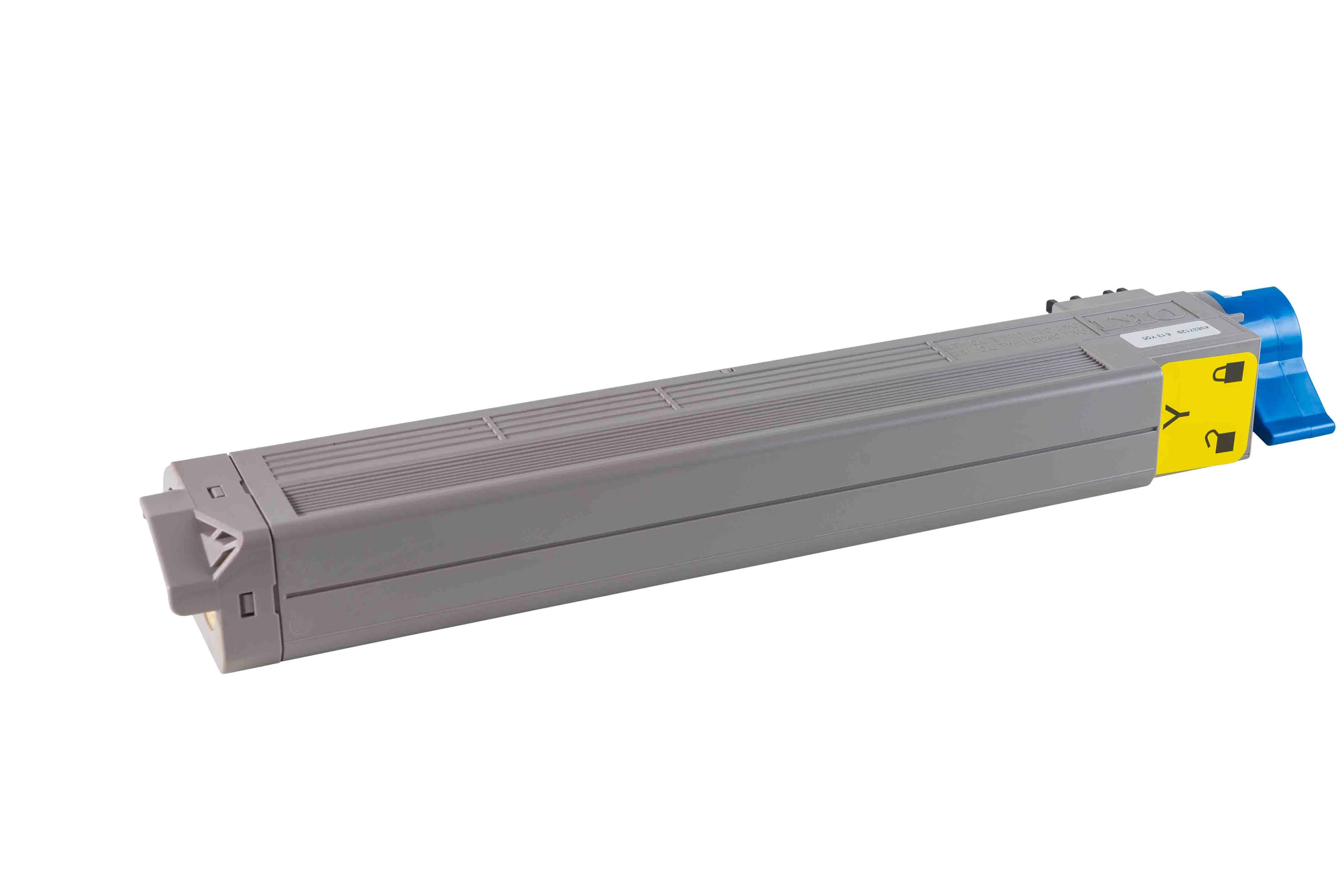 Tonrec Toner-Kit gelb (RMCC9655Y) ersetzt 43837129