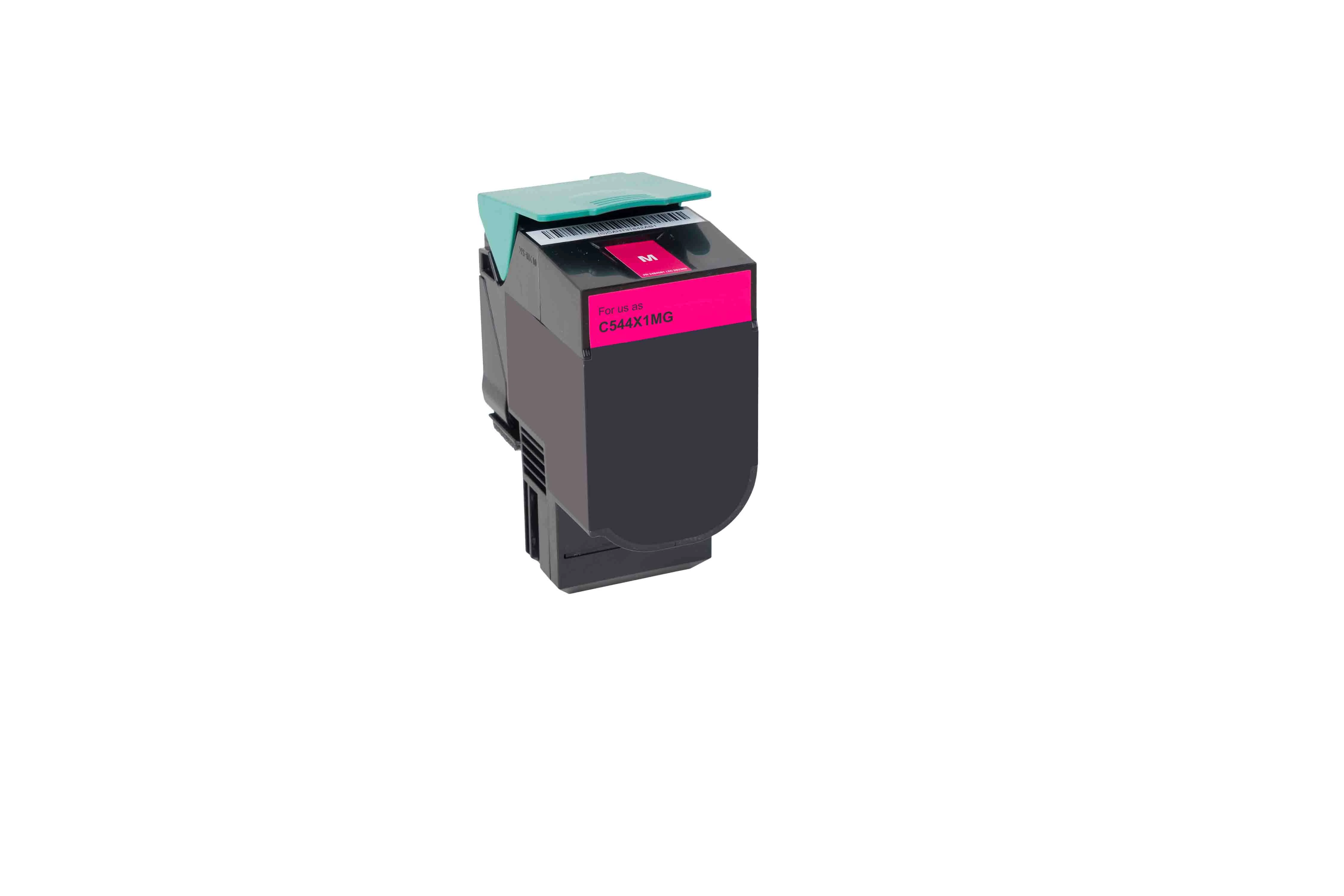 Tonrec Toner-Kartusche magenta (RMCLEX544M) ersetzt C544X1MG