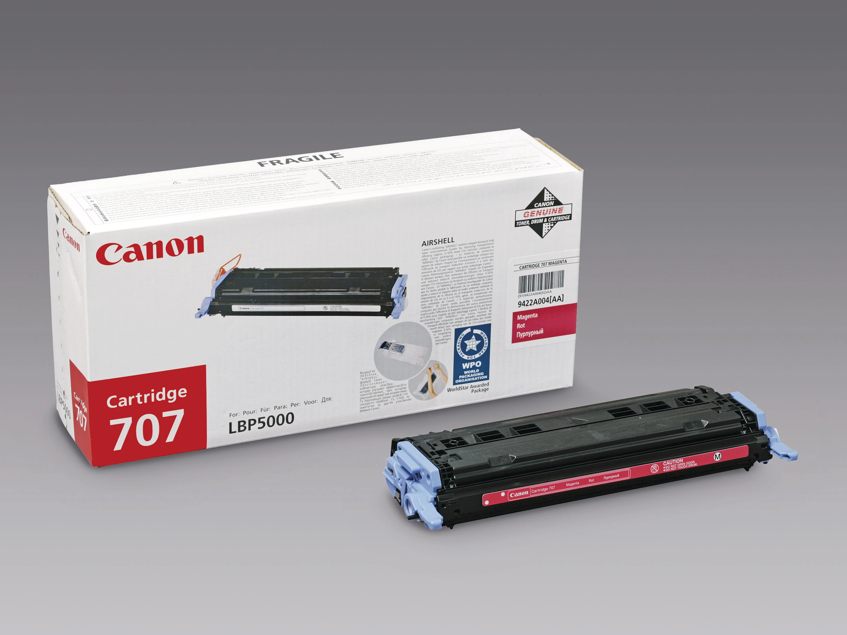 Canon Toner-Kartusche magenta (9422A004, 707)