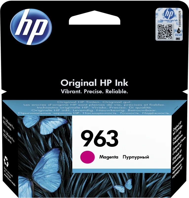 HP Tintendruckkopf magenta (3JA24AE#BGX, 963)