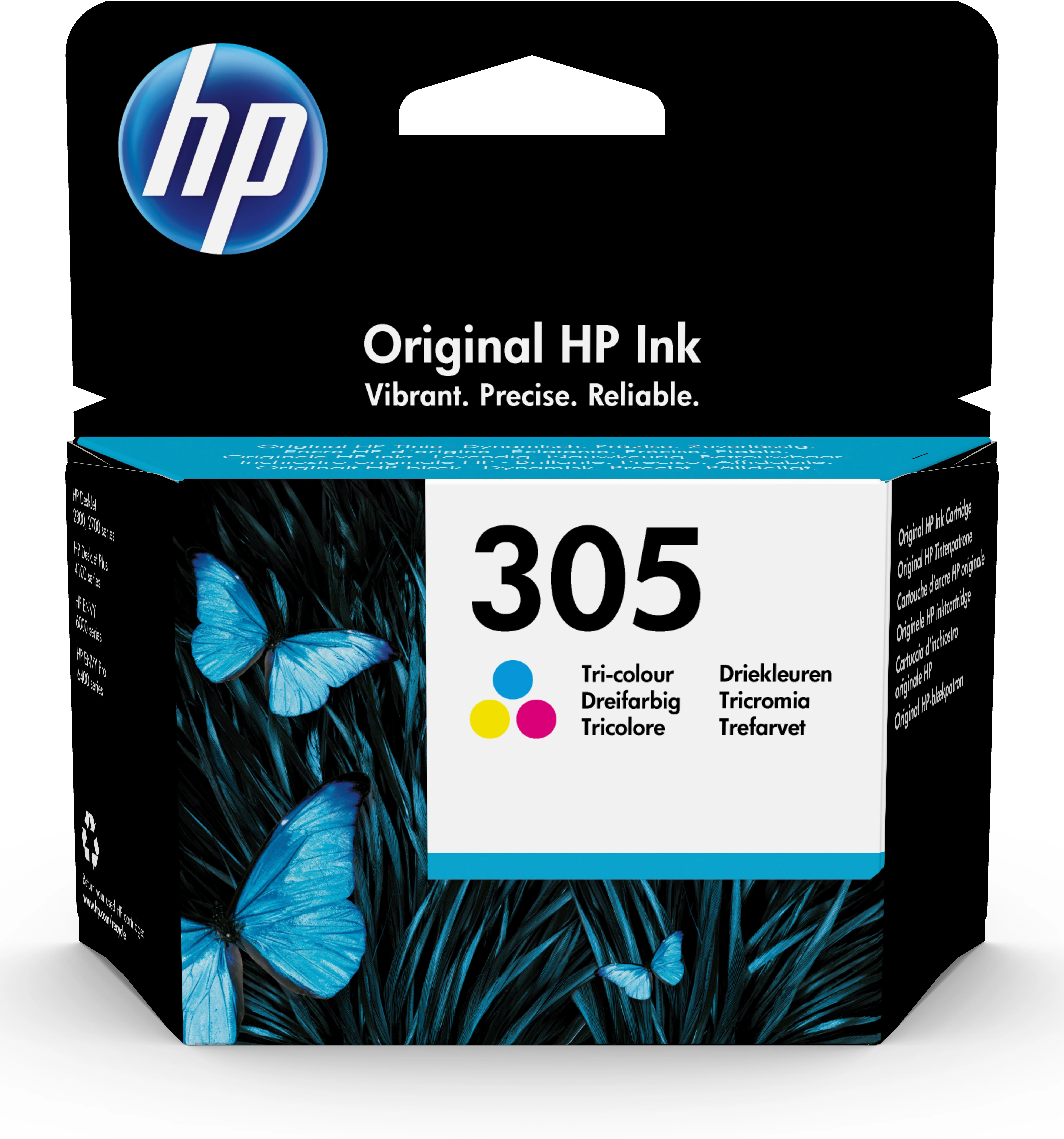 HP Tintendruckkopf cyan/magenta/gelb HC (3YM60AE, 305)