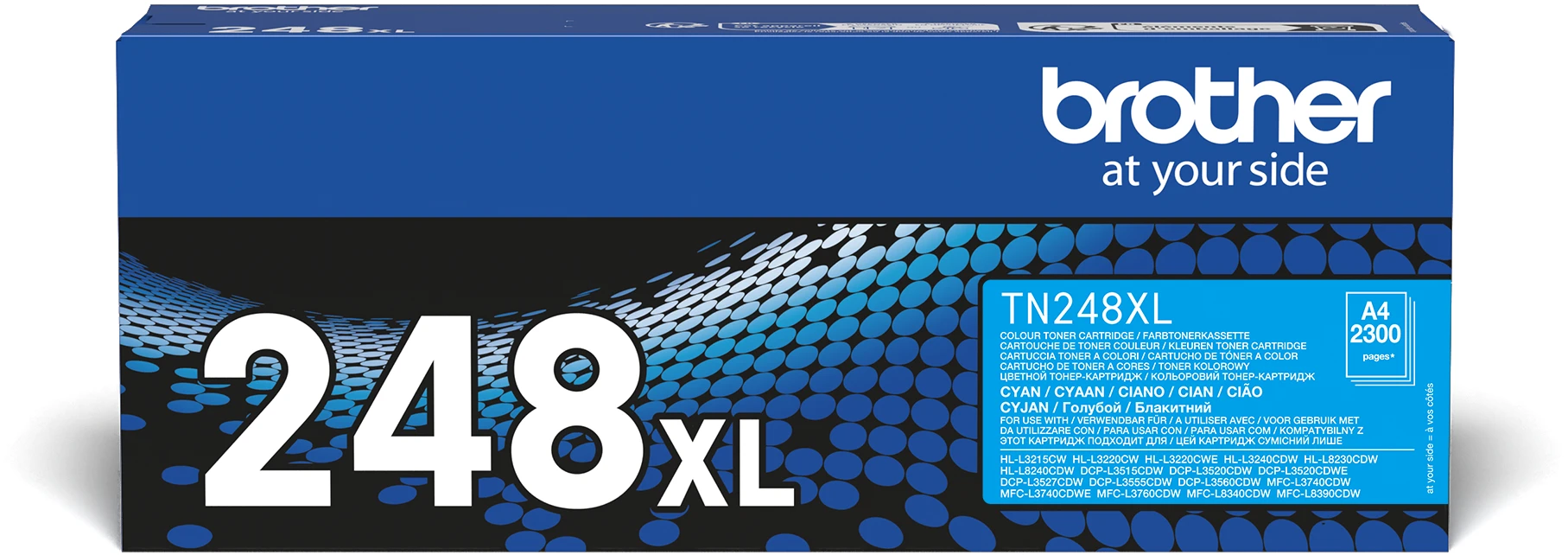 BROTHER Toner HY cyan TN-248XLC HL-L8240CDW 2300 Seiten