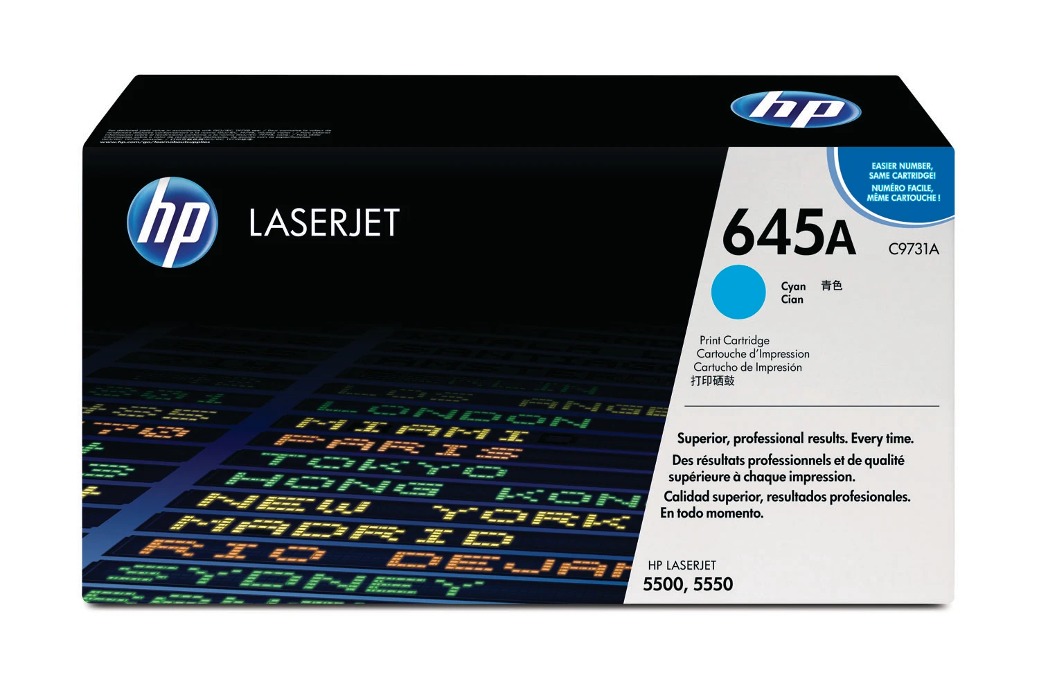 HP Toner-Kartusche cyan (C9731A, 645A)