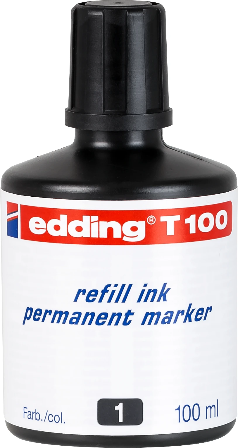 EDDING Tinte 100ml T-100-1 schwarz