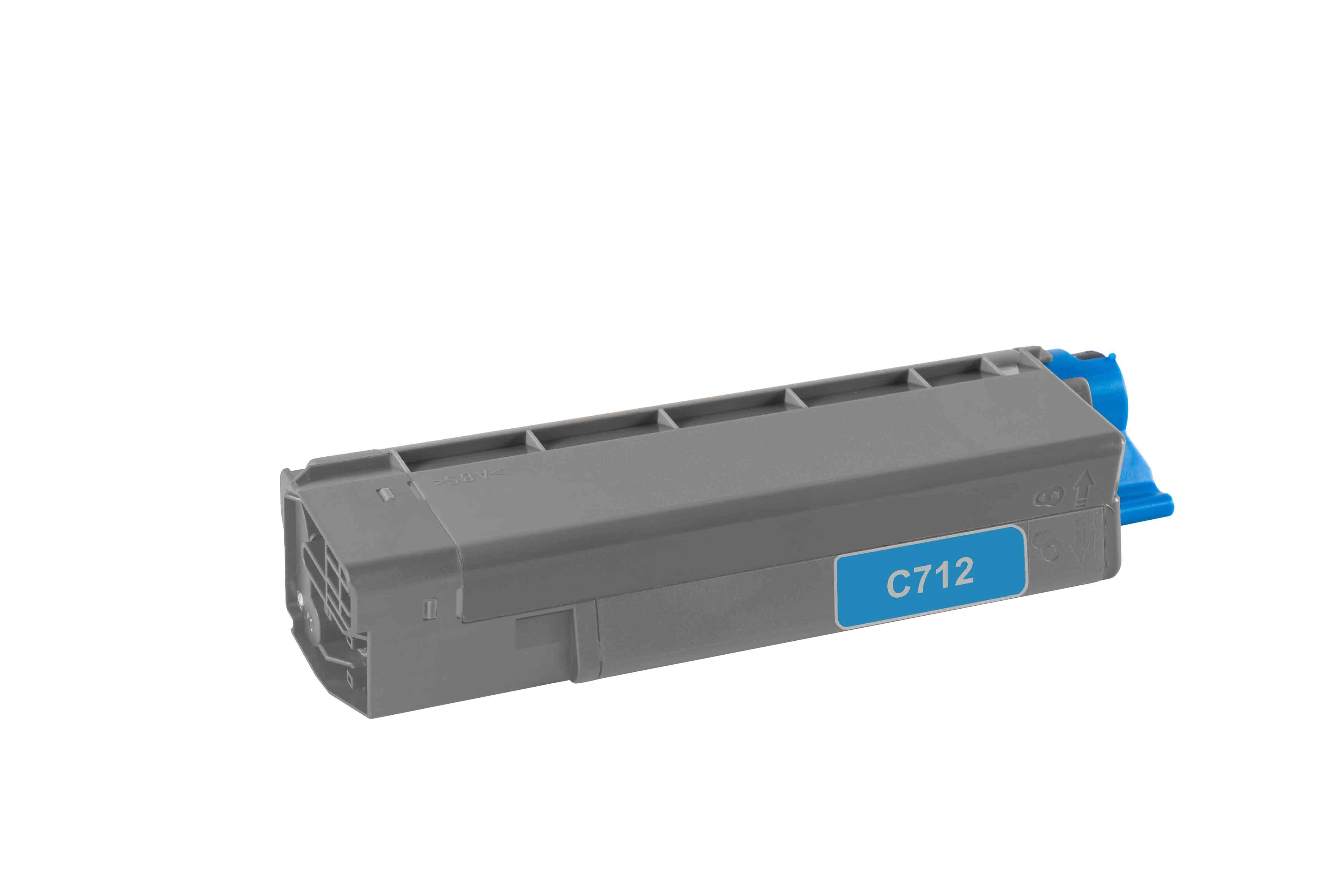 Tonrec Toner-Kit cyan (RMCC712C) ersetzt 46507615