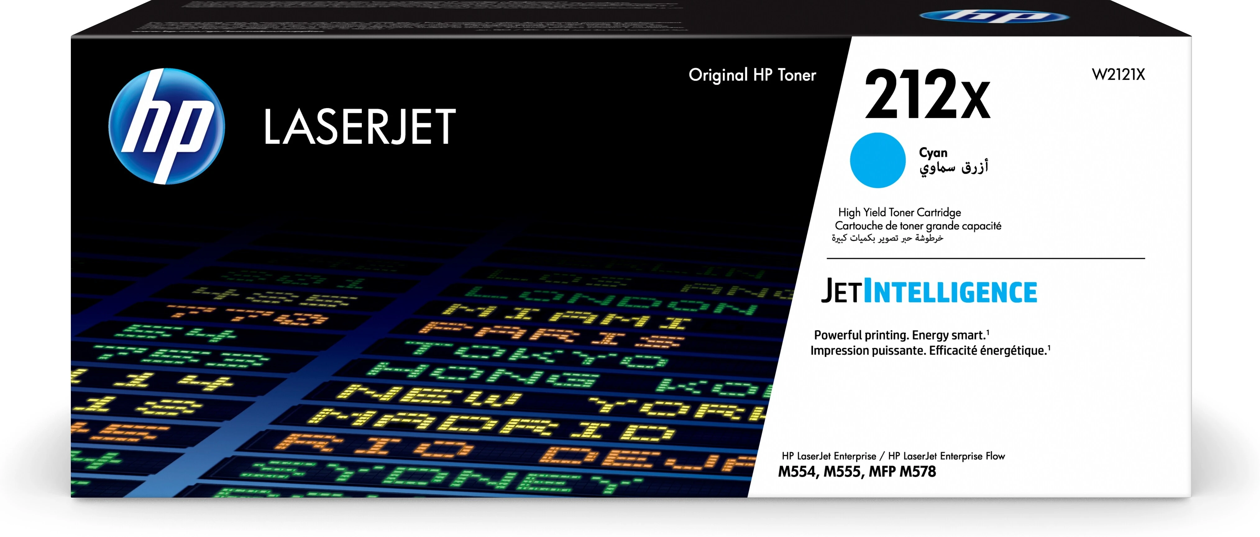 HP Toner-Kartusche cyan HC (W2121X, 212X)