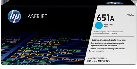 HP Toner-Kartusche cyan (CE341A, 651A)