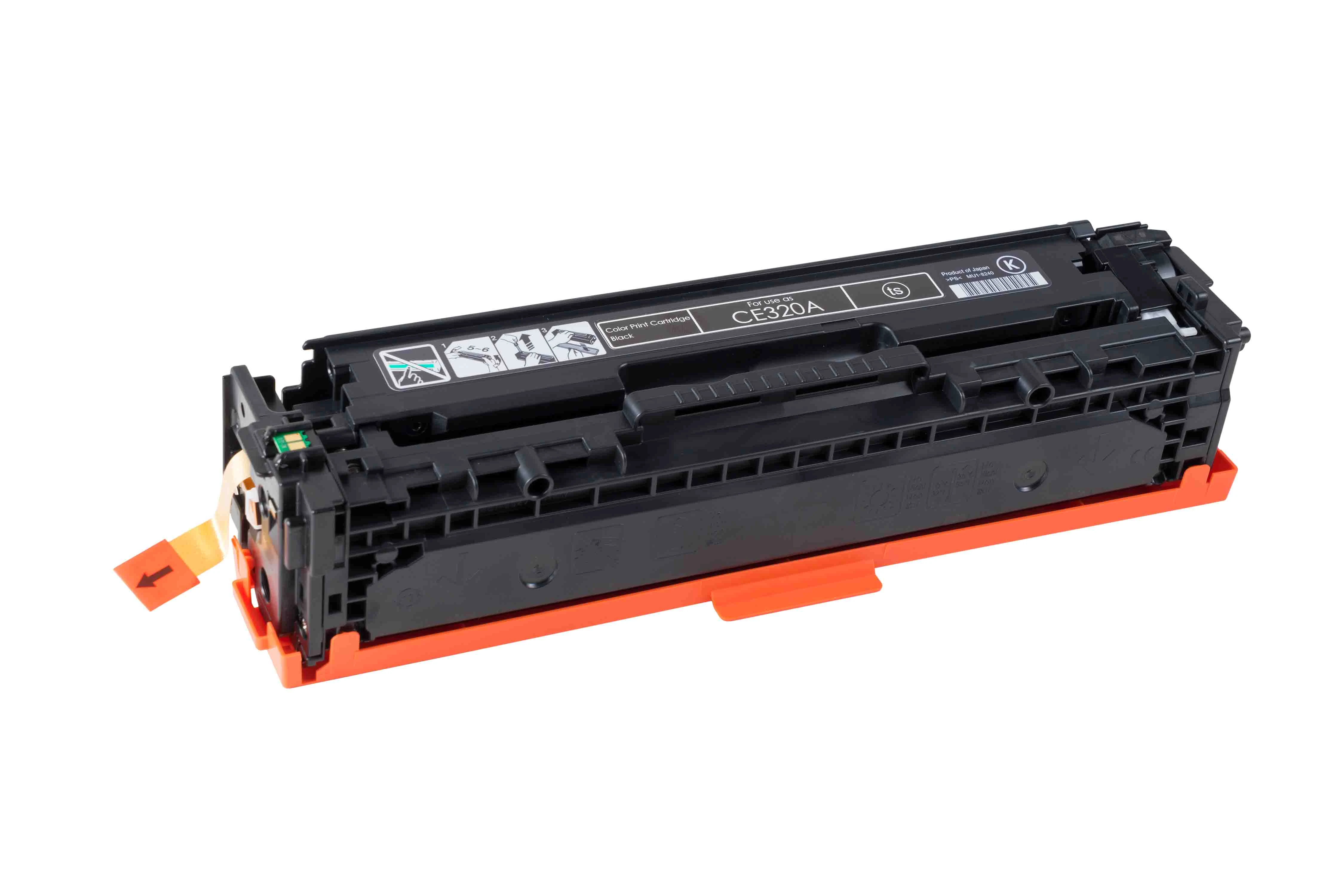 Tonrec Toner-Kartusche schwarz (RMCCE320A) ersetzt 128A