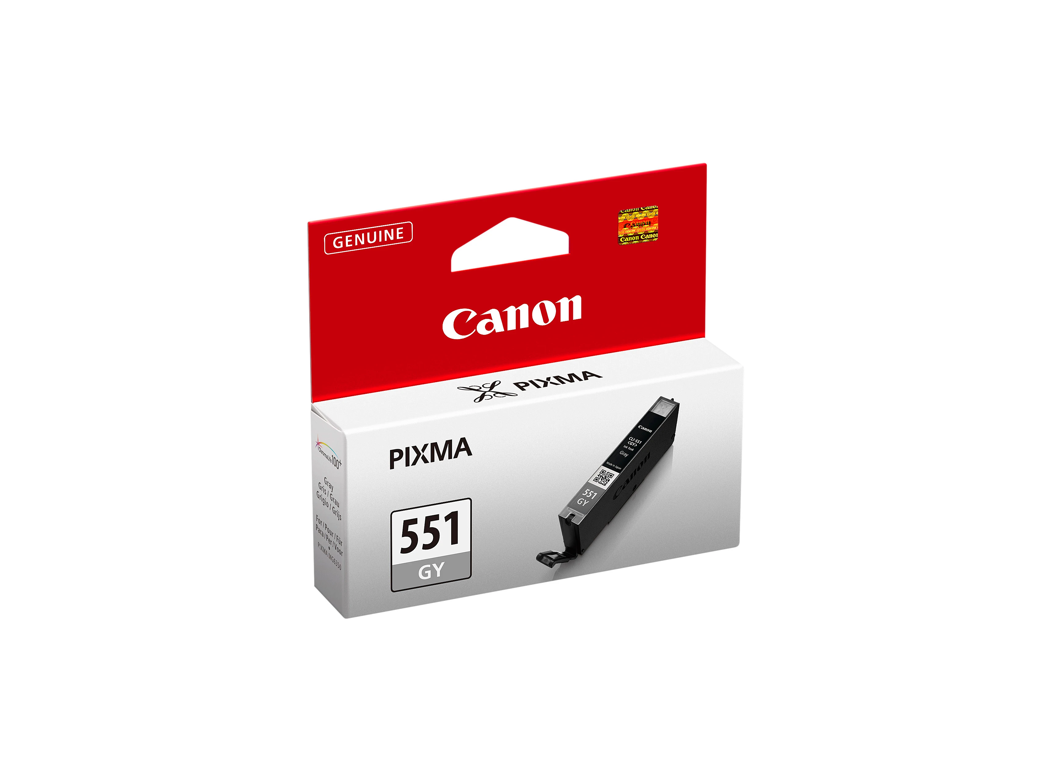 Canon Tintenpatrone grau (6512B001, CLI-551GY)