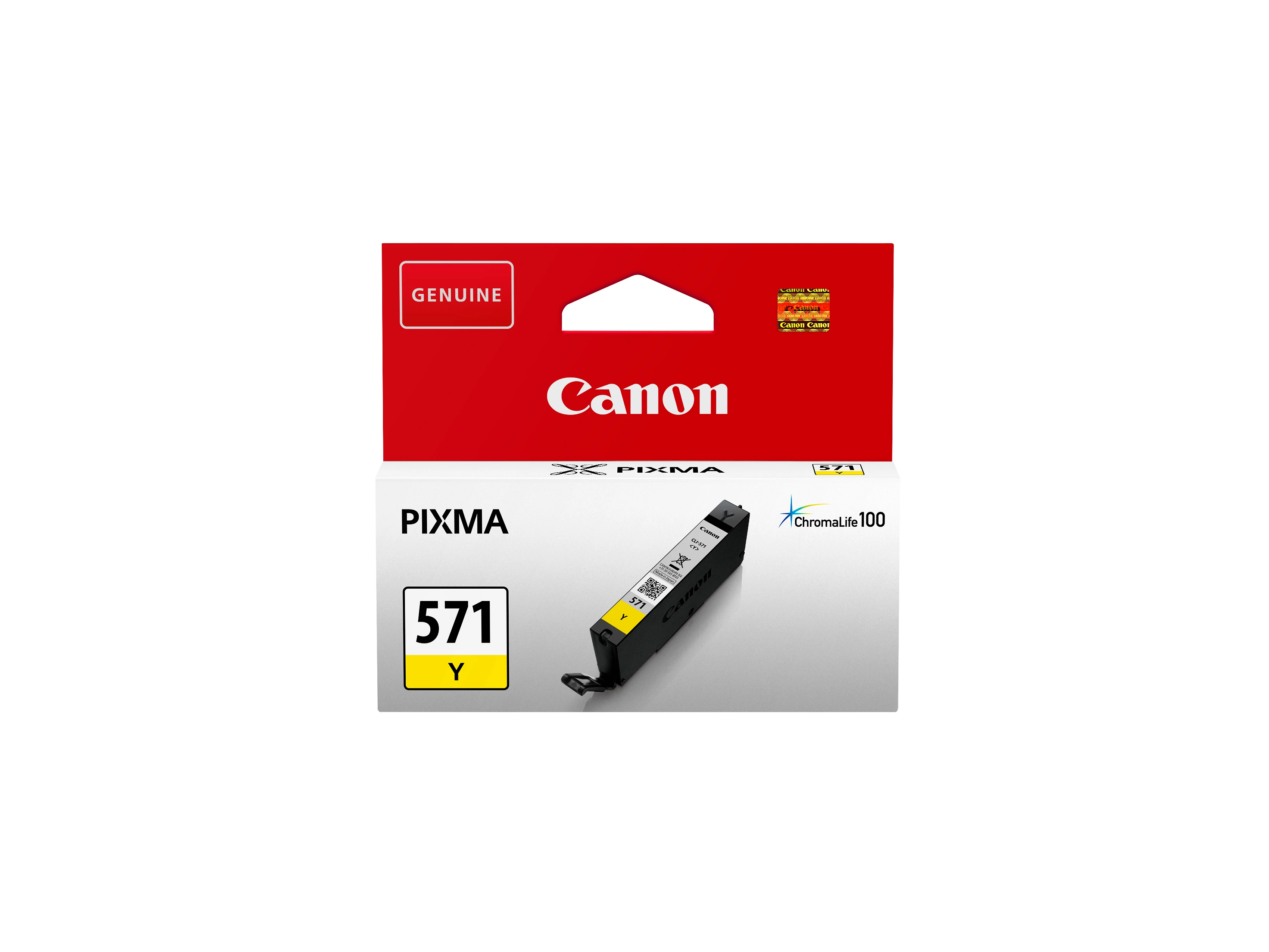 Canon Tintenpatrone gelb (0388C001, CLI-571Y)